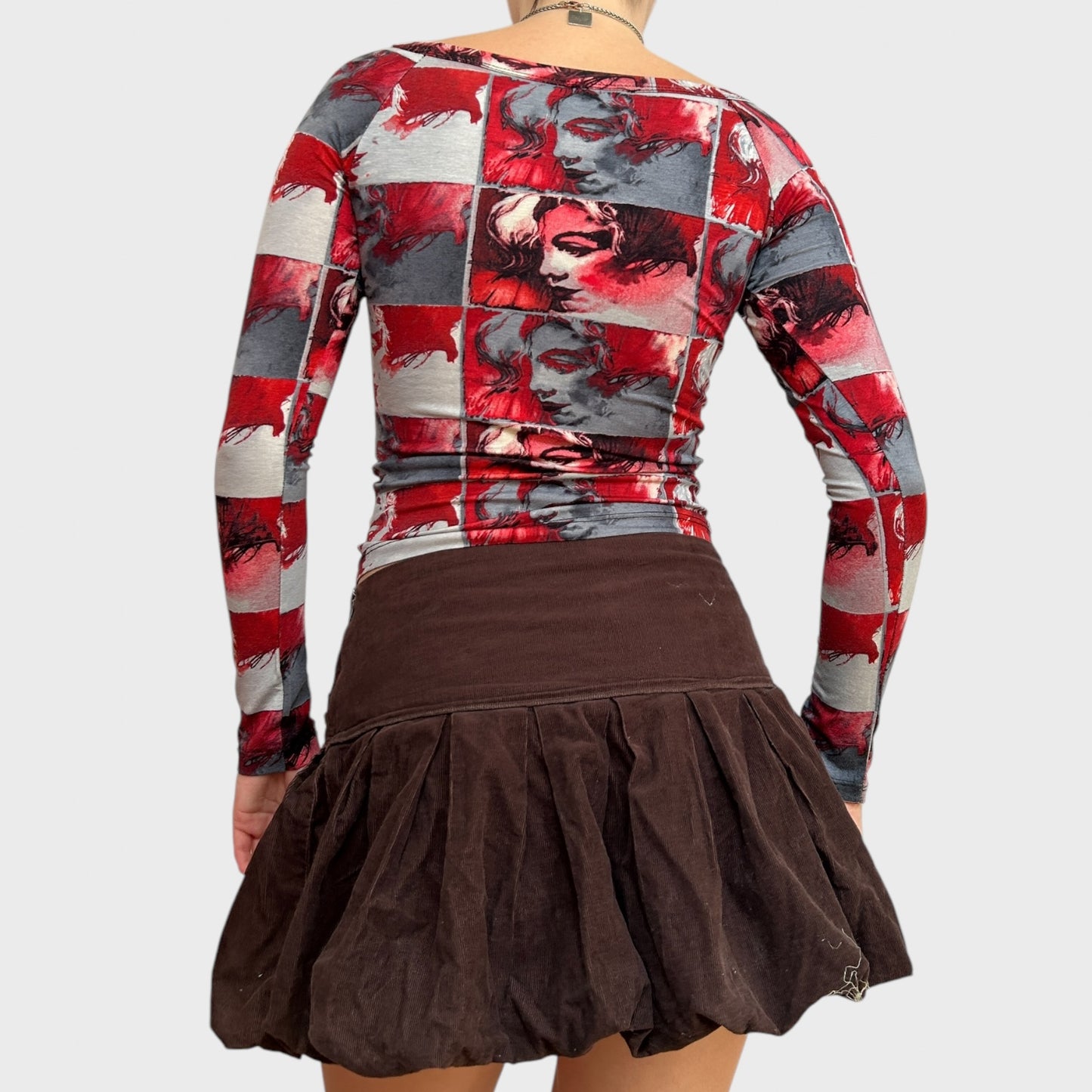 Vintage Morgan Graphic Print Top