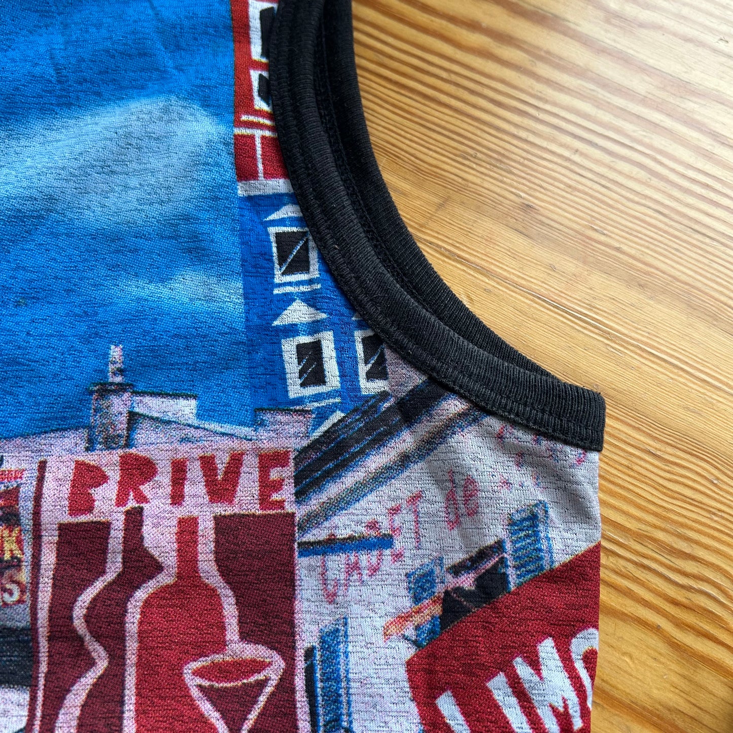 Custo Barcelona Graphic Paris Tank Top - M