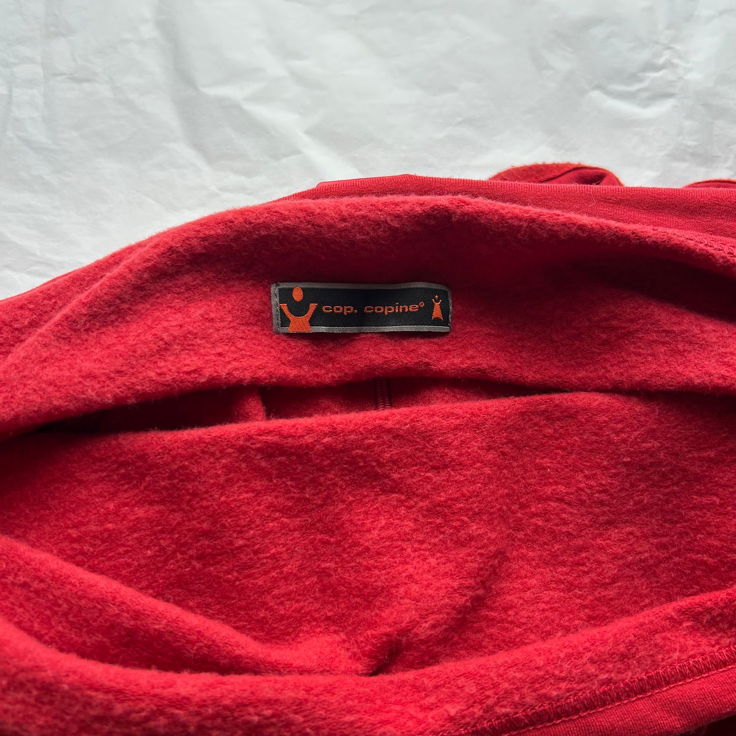 Cop Copine Red Wide Neck Jumper - S/M
