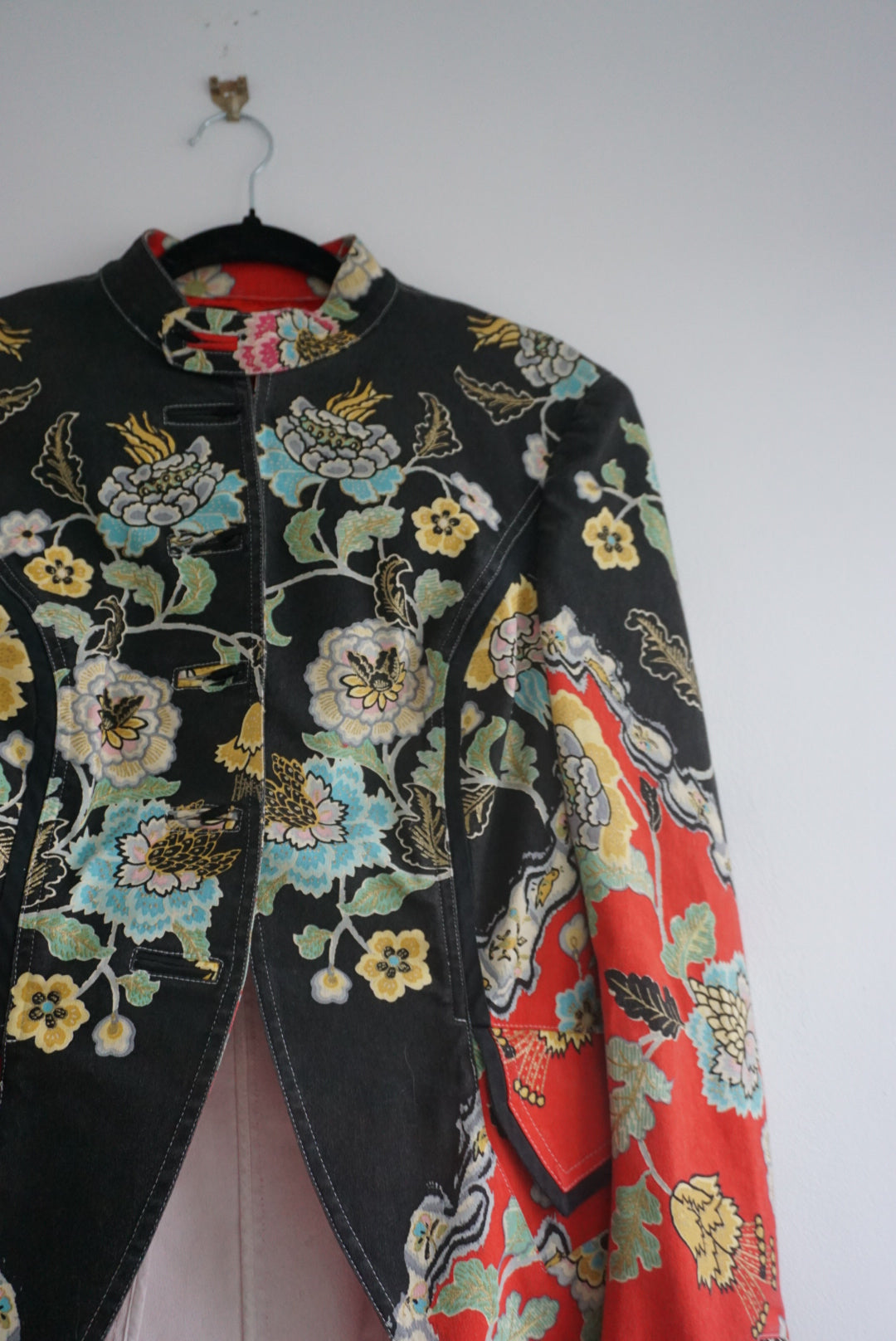Roberto Cavalli SS 2003 Chinoiserie Print Jacket