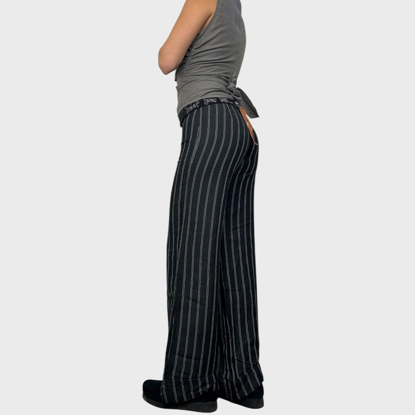 Cop Copine BNWT Striped Wide Leg Trousers - S
