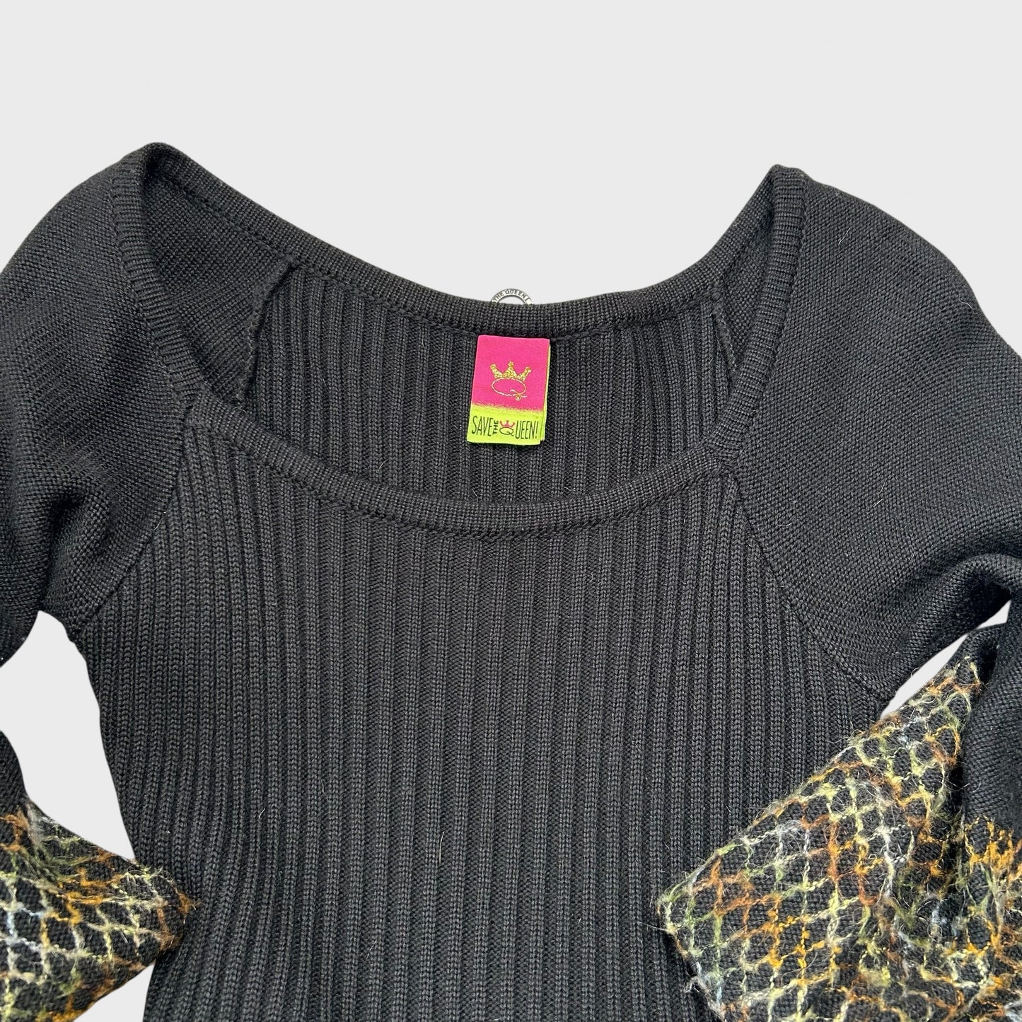 Save The Queen Rare Knitted Midi Dress - S/M