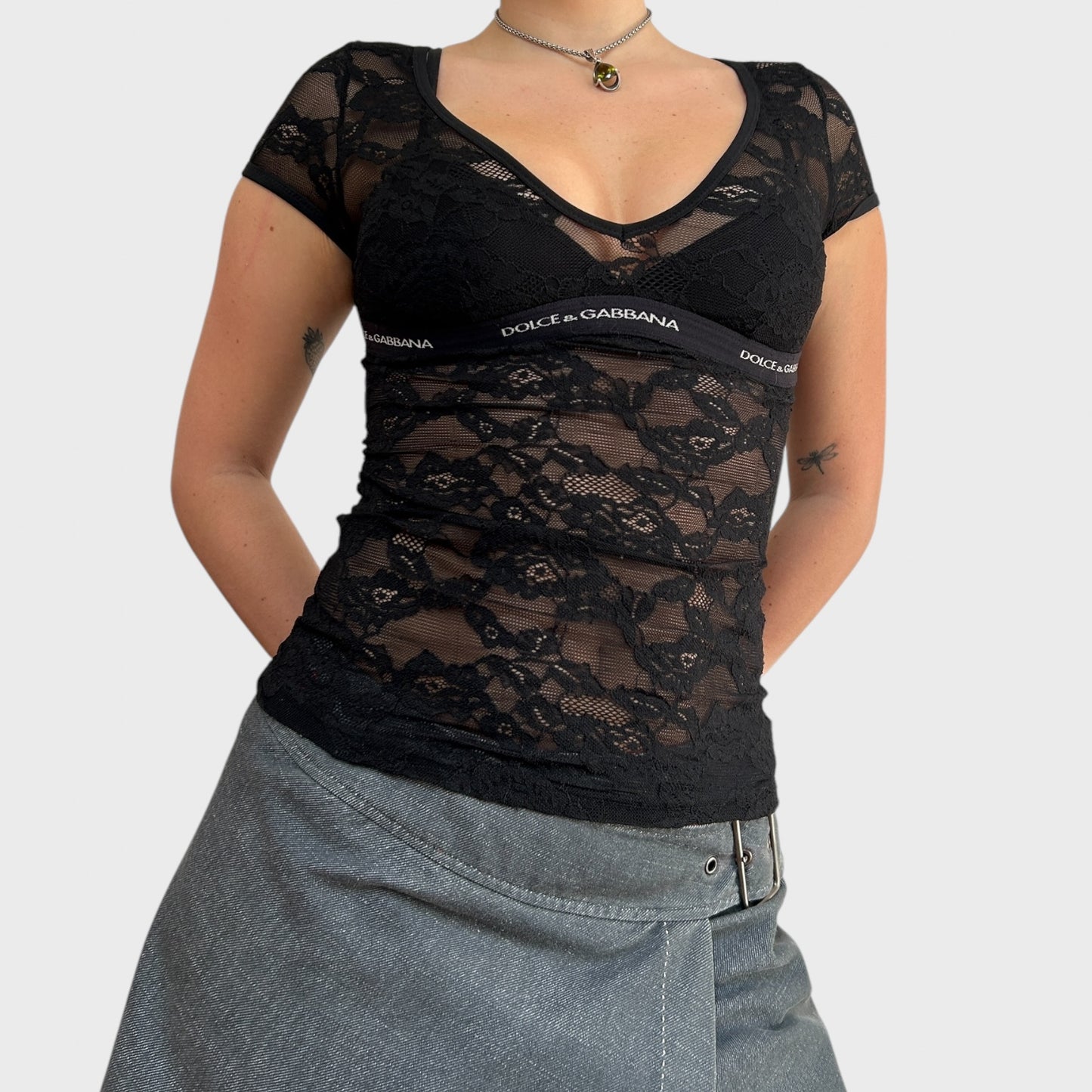 Dolce & Gabbana Lace Top