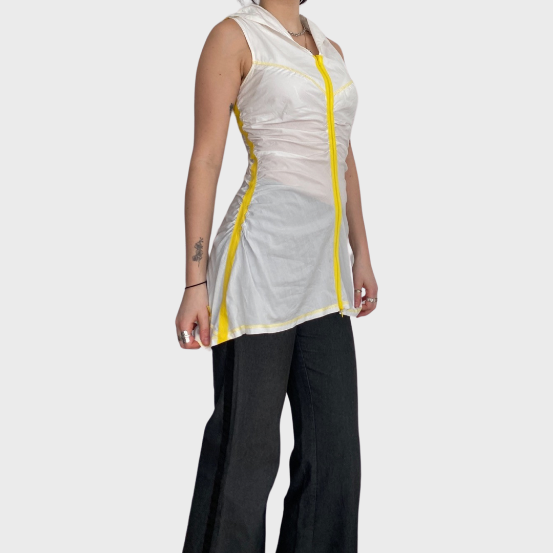Cop Copine double zip top
