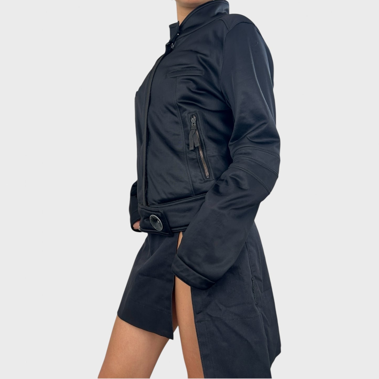 Cop Copine Black Bomber Jacket - M/L