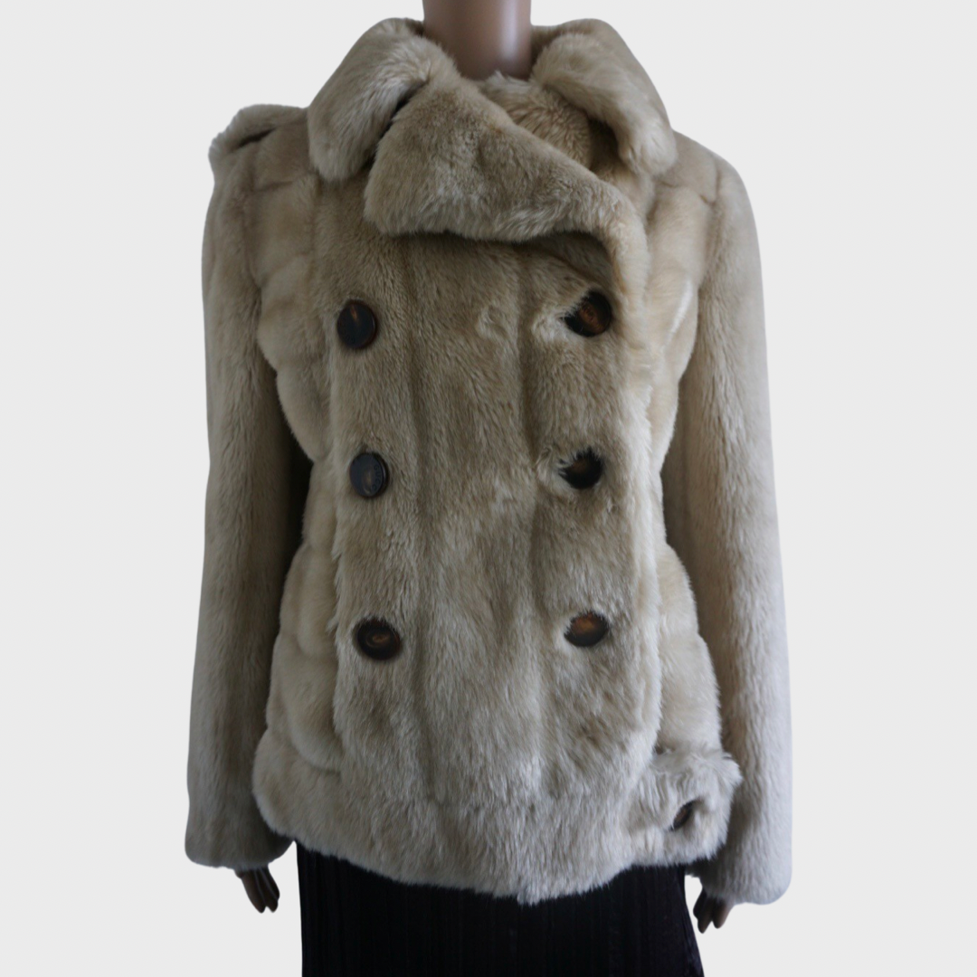 Gucci jacket hotsell with fur