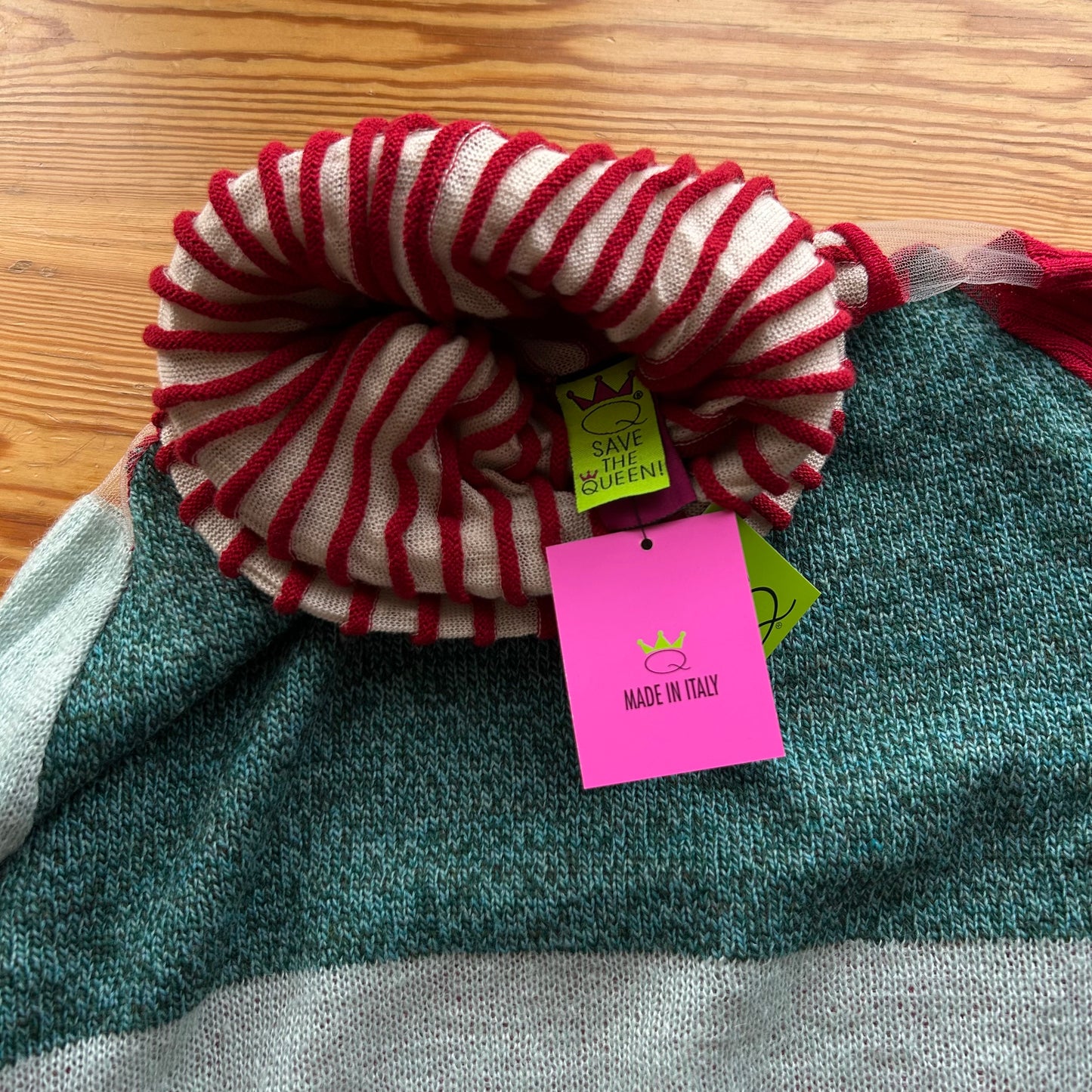 Save the Queen Roll Neck Jumper BNWT - S