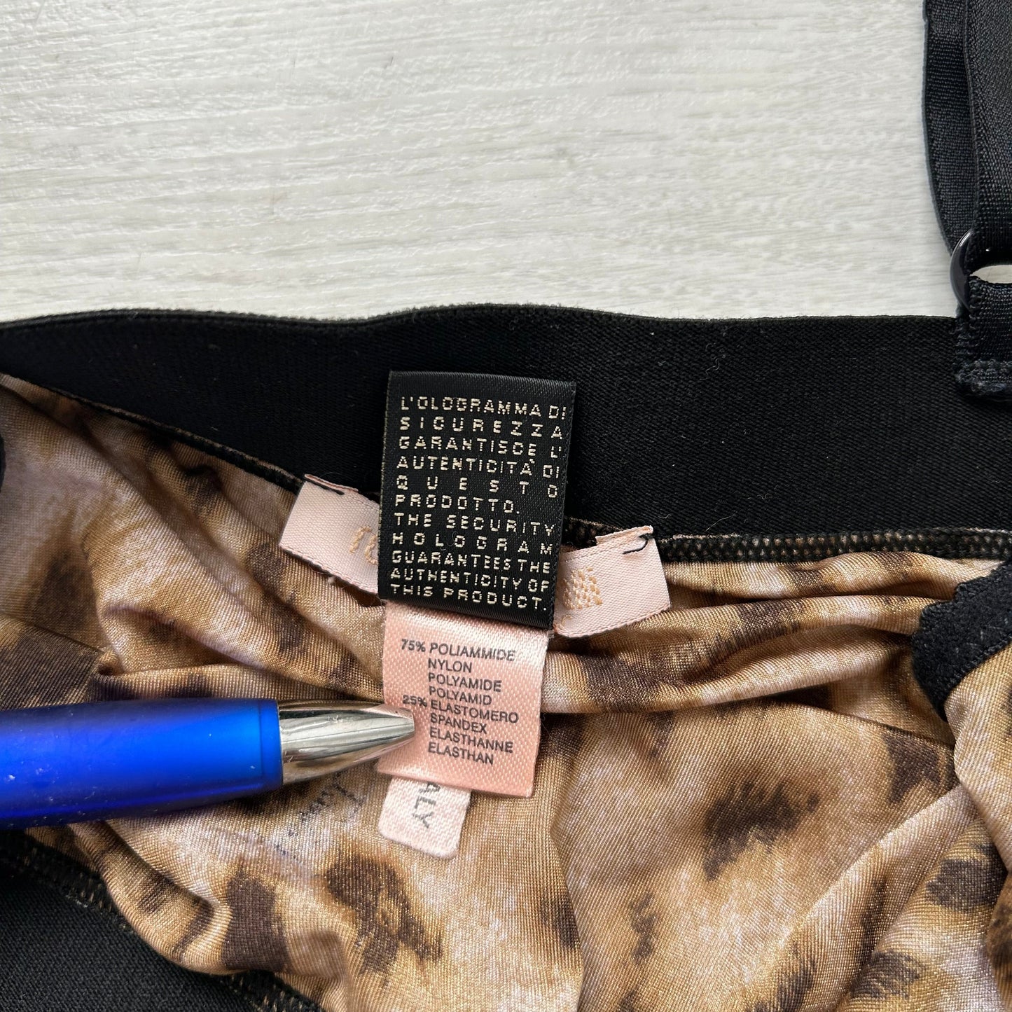 Roberto Cavalli leopard print cami