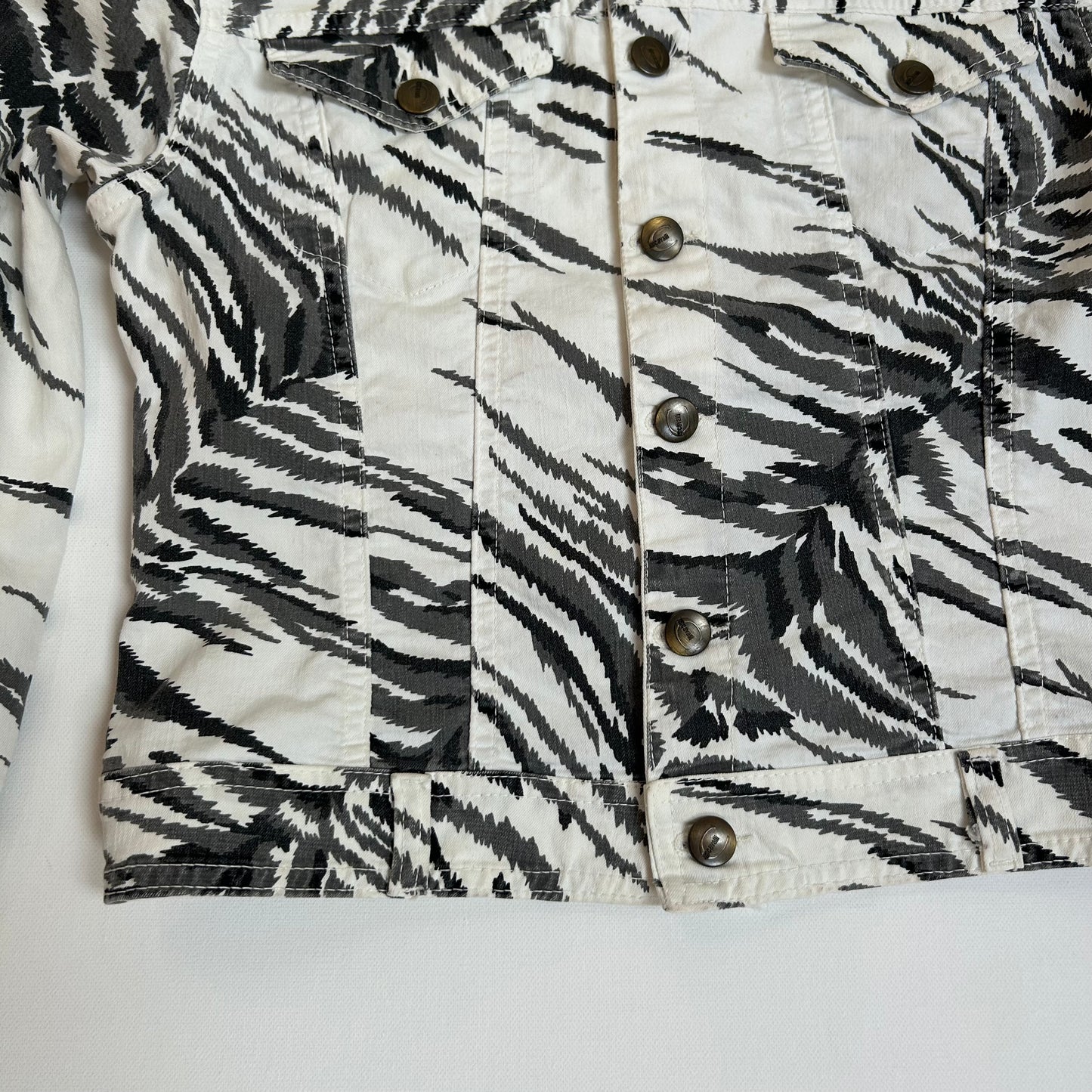 Roberto Cavalli Zebra Print Jacket
