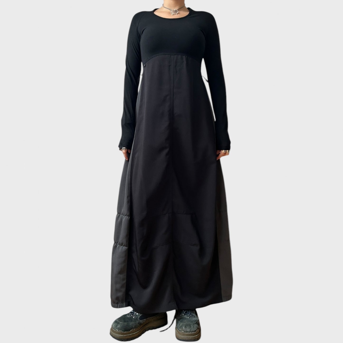 Vintage Cop Copine Archival Ruched Maxi Dress