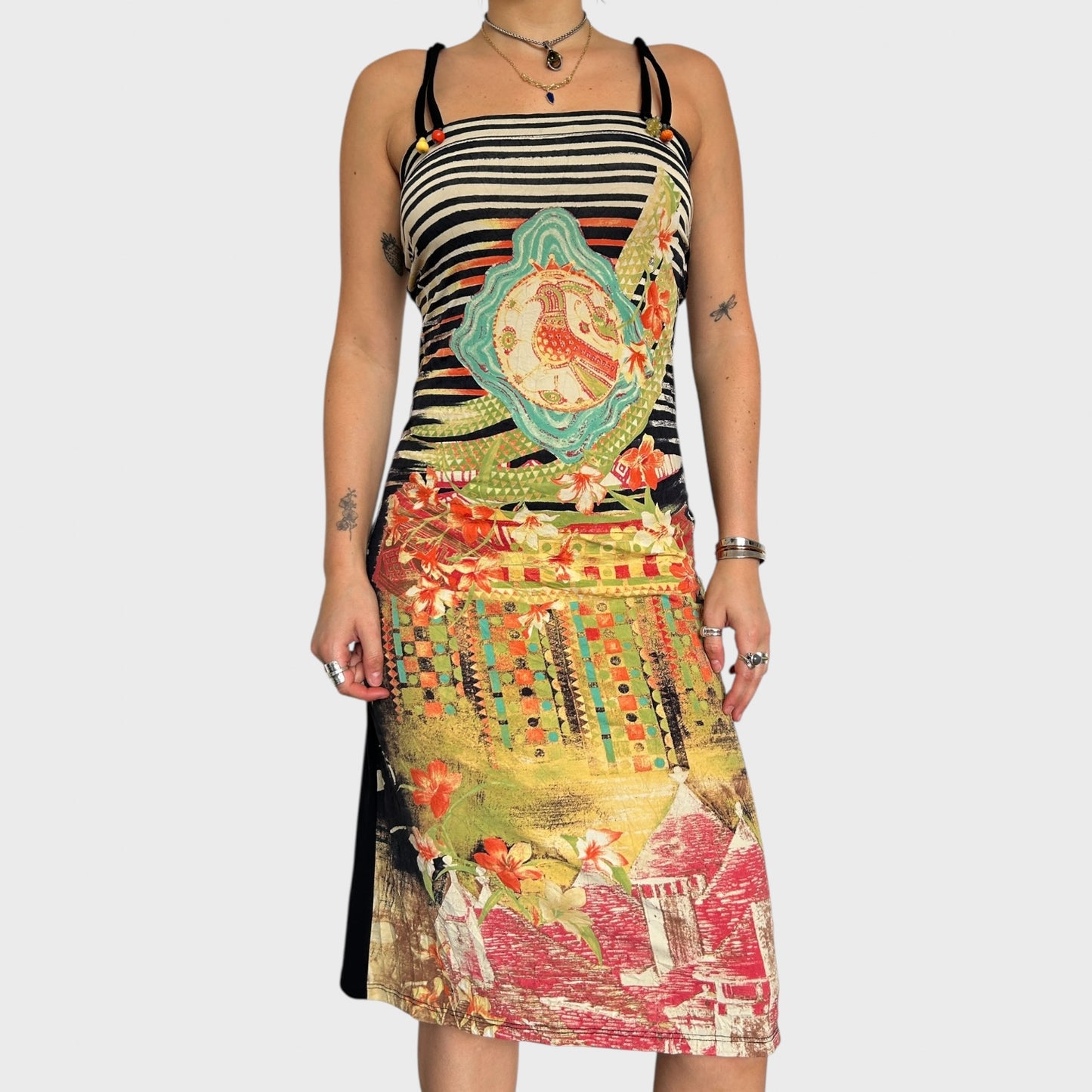 Save the Queen Backless Midi Dress - Size M