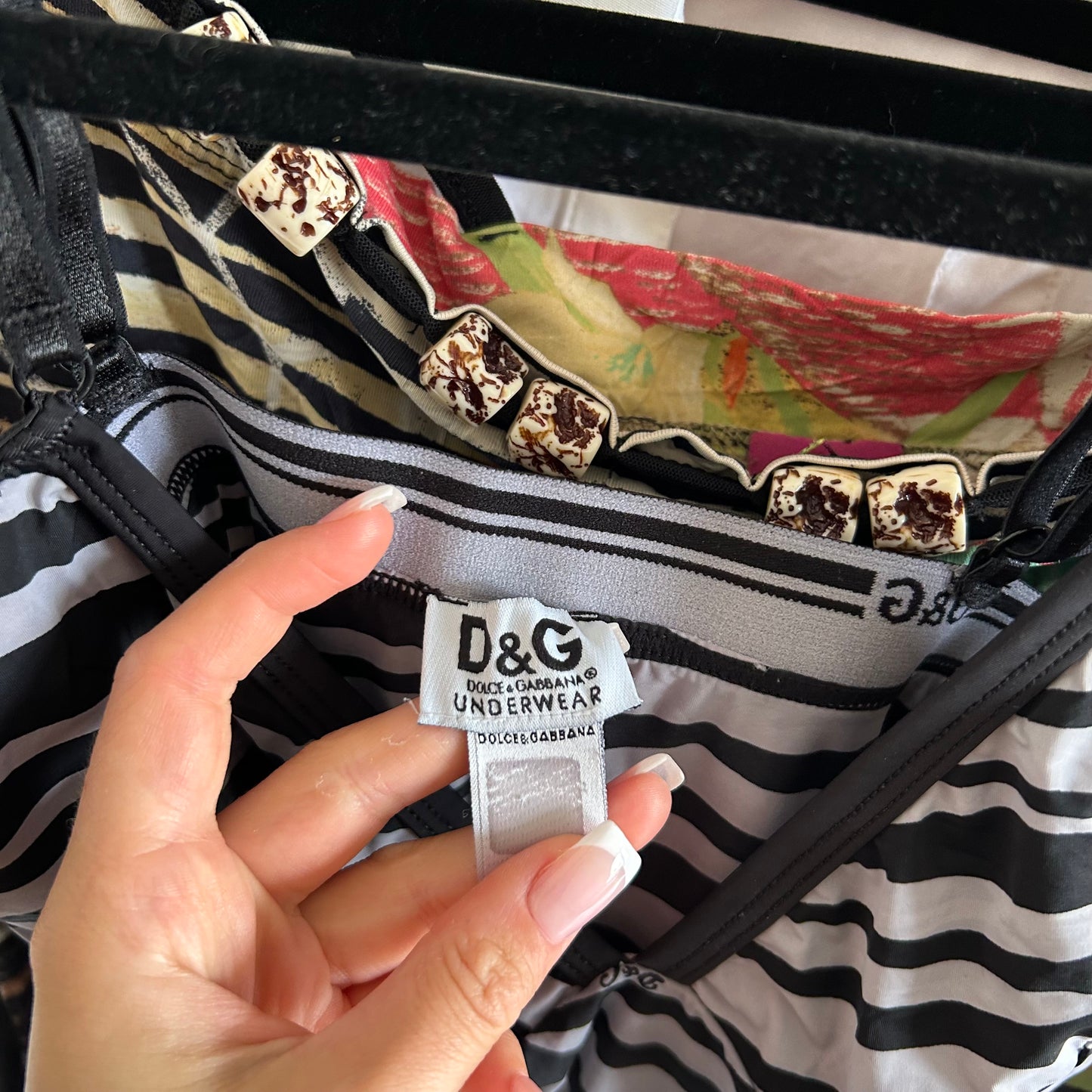Dolce & Gabbana Zebra Print Cami Top - S
