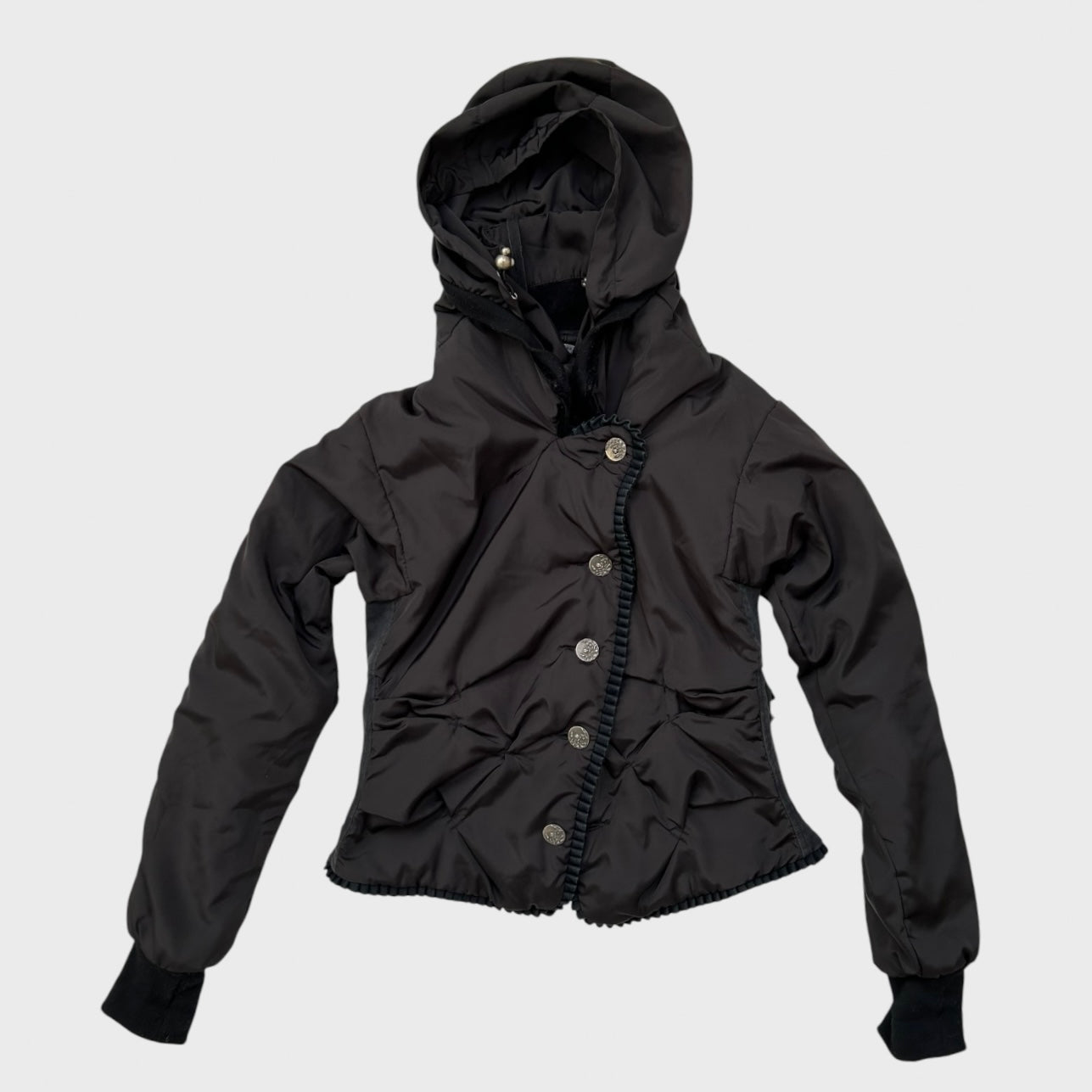 Archival Structured Button-Up Puffer Jacket