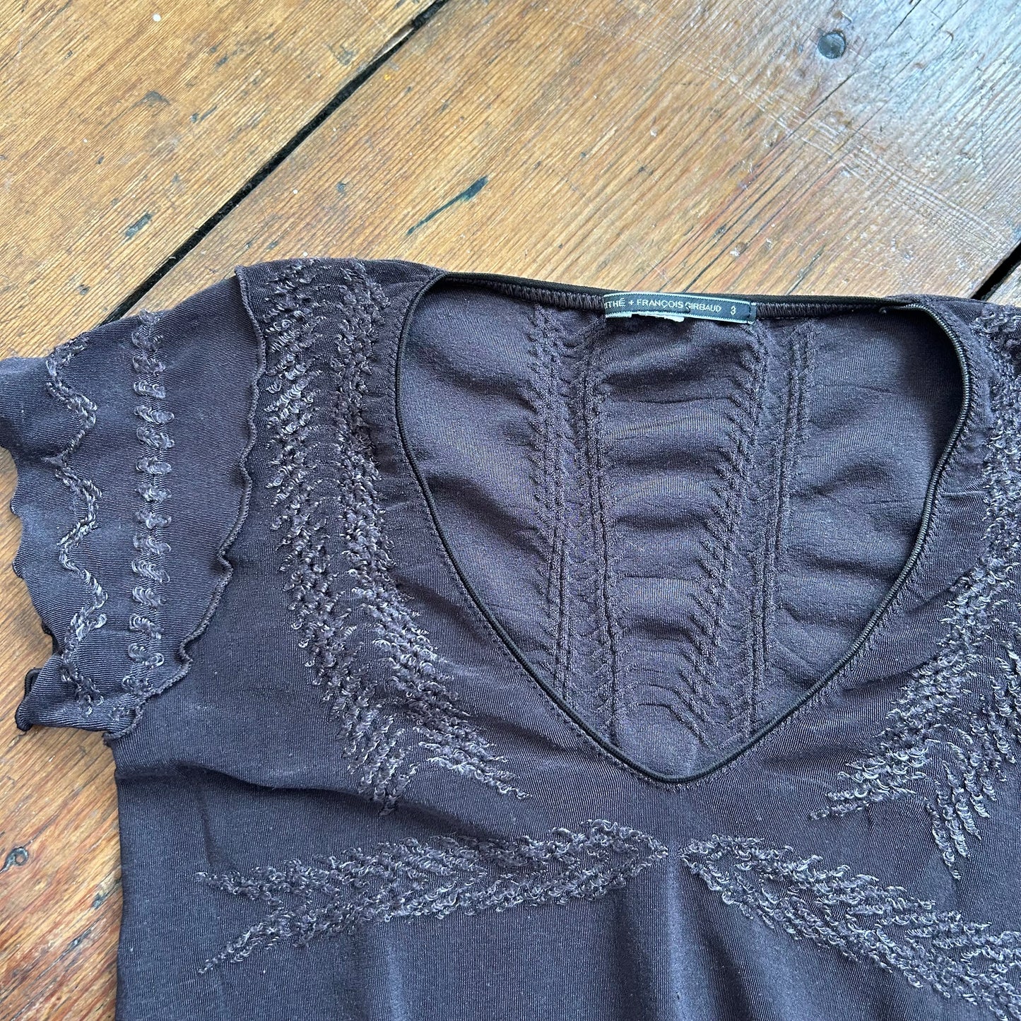 Marithé François Girbaud Mesh Top - M