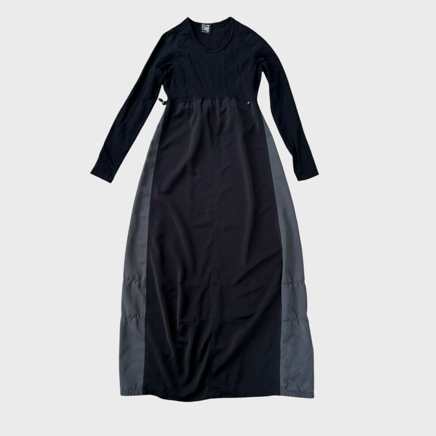 Vintage Cop Copine Archival Ruched Maxi Dress