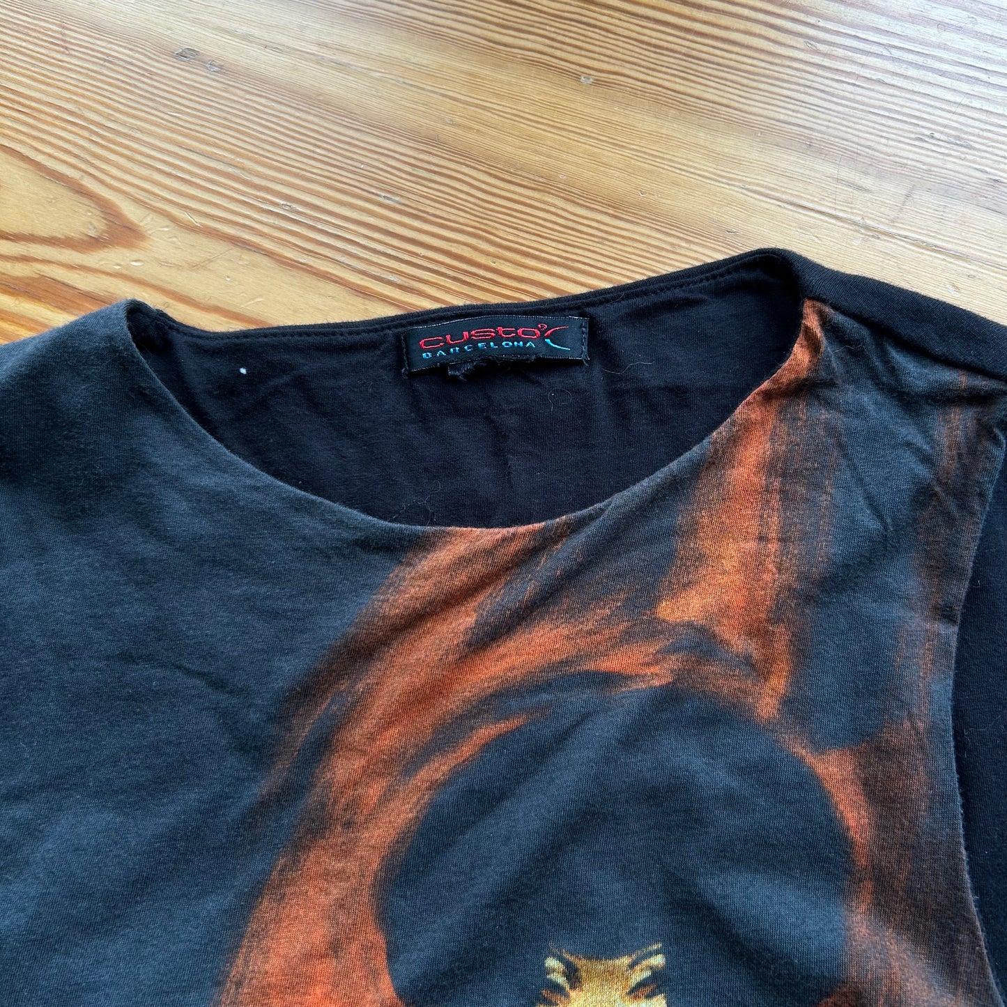 90s Custo Barcelona Graphic Print Vest - S