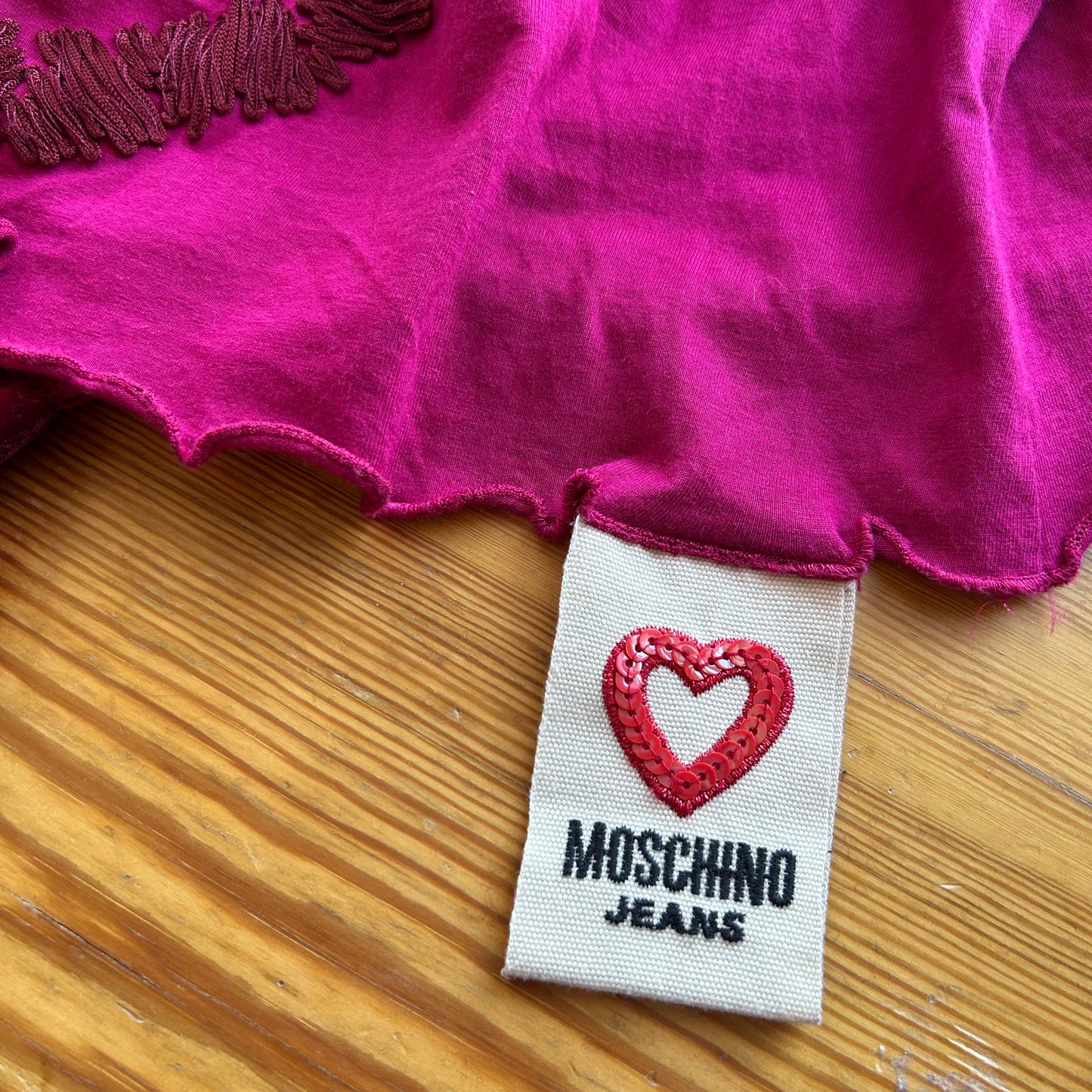 Moschino Heart Long Sleeve Top - S/M