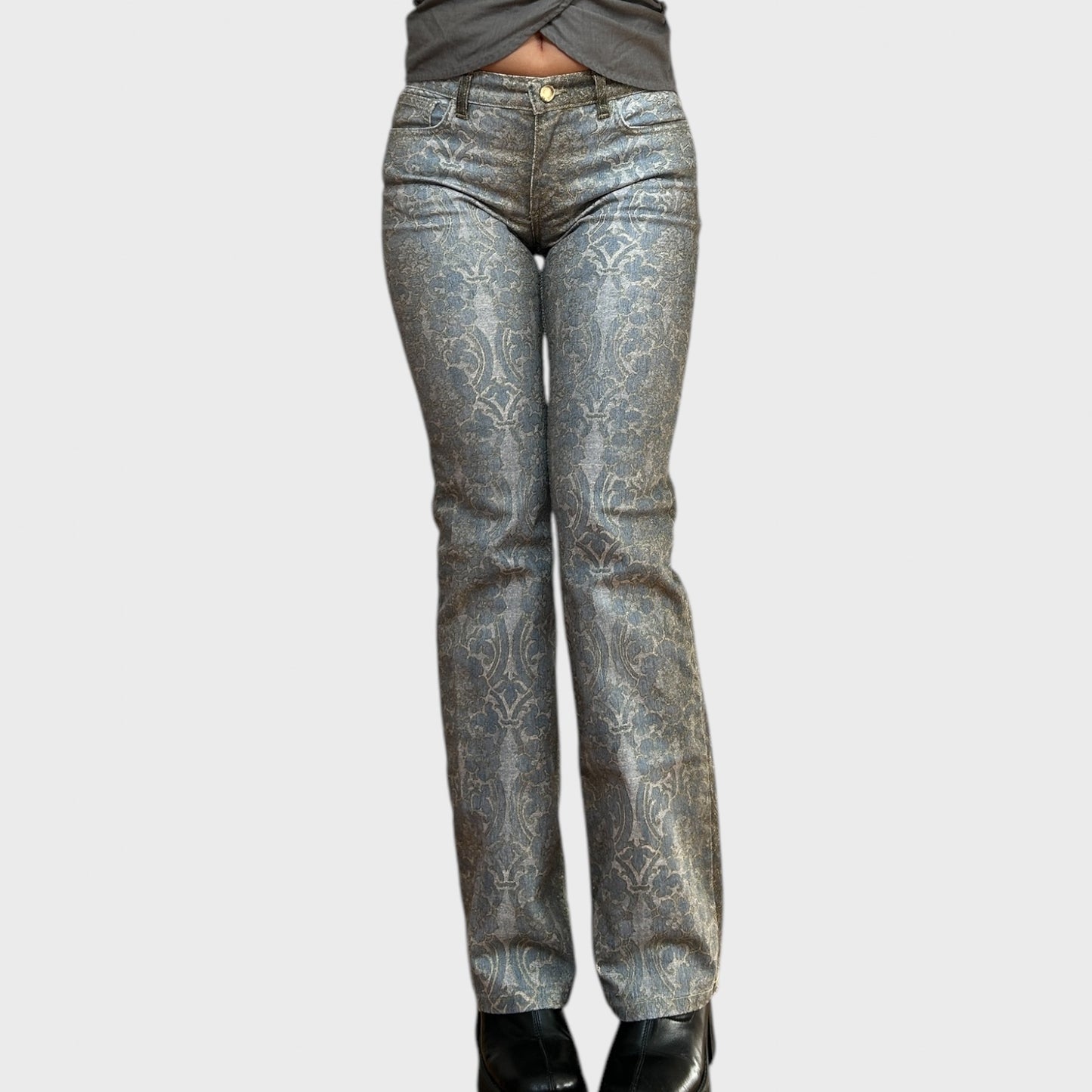 Roberto Cavalli Floral Trousers