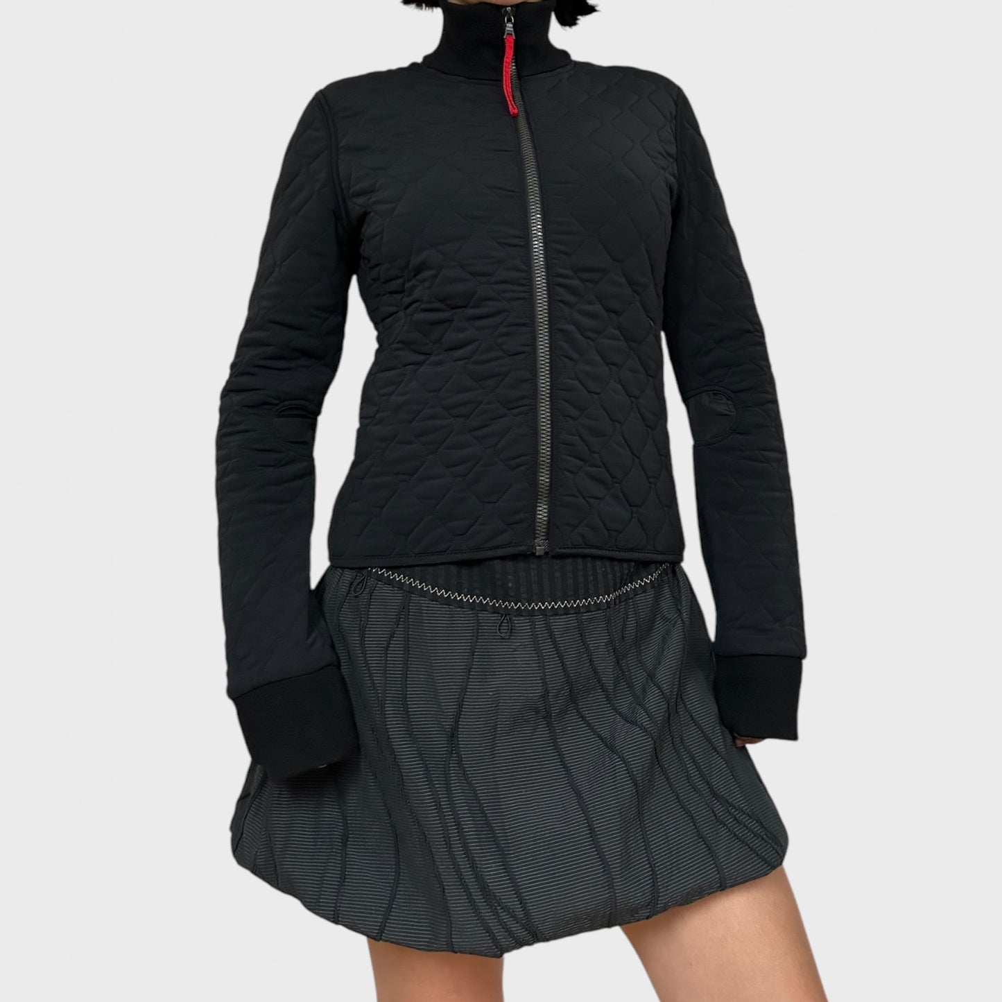 Black Prada Quilted Jacket