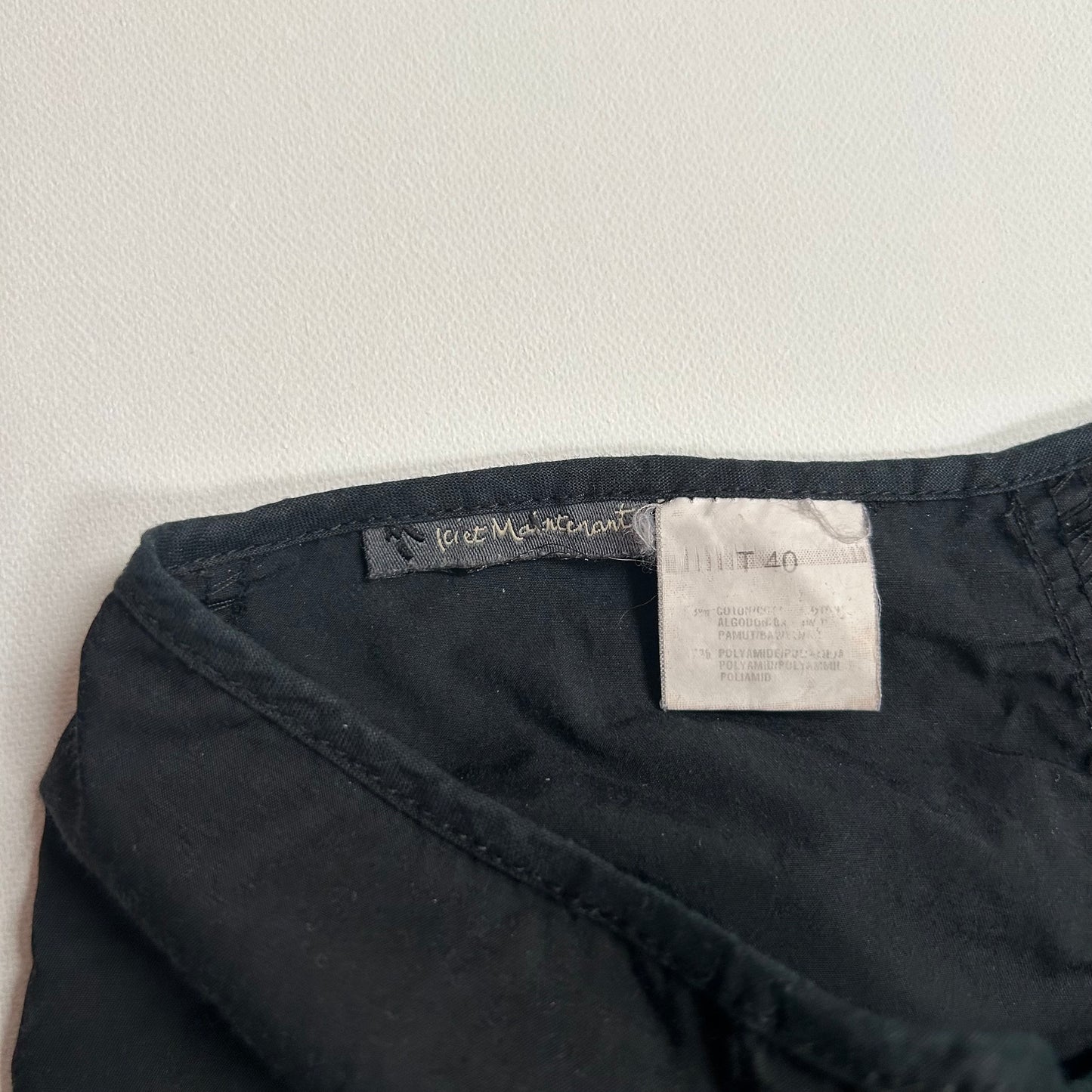 Vintage Ruched Archival Maxi Skirt