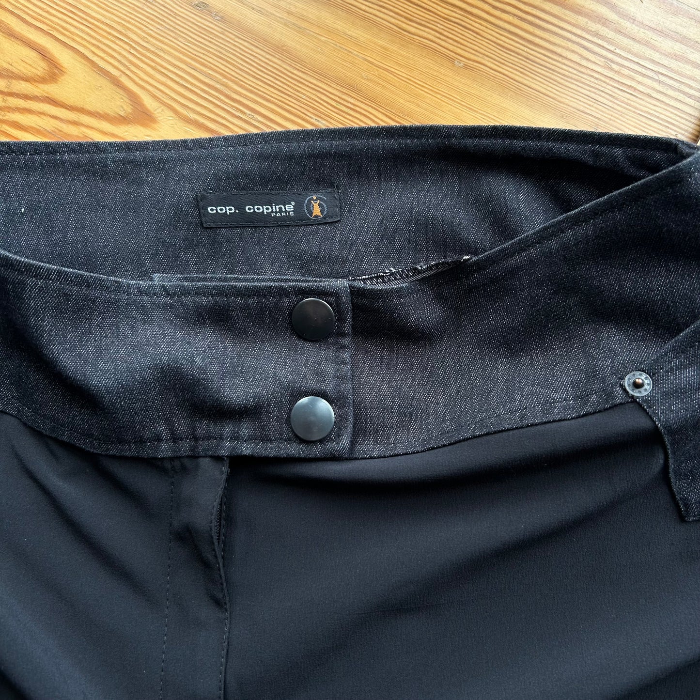 Cop Copine Bi-Material Maxi Skirt - M/L