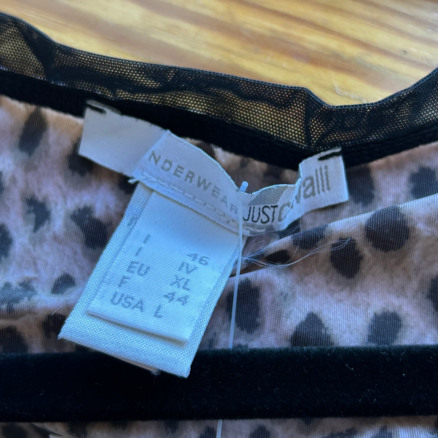 Roberto Cavalli Cheetah Print Tank - M