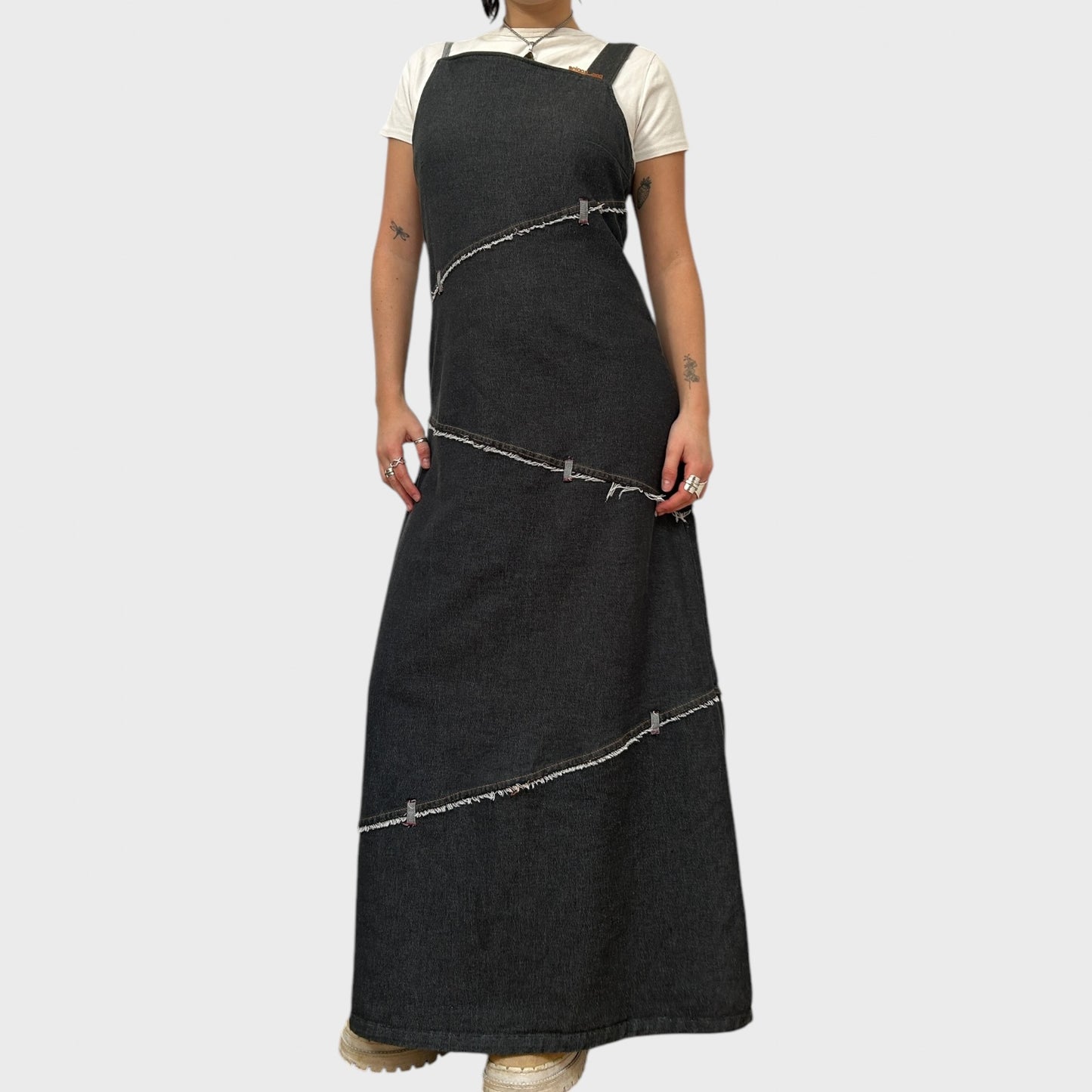 Cop Copine Denim Maxi Dress