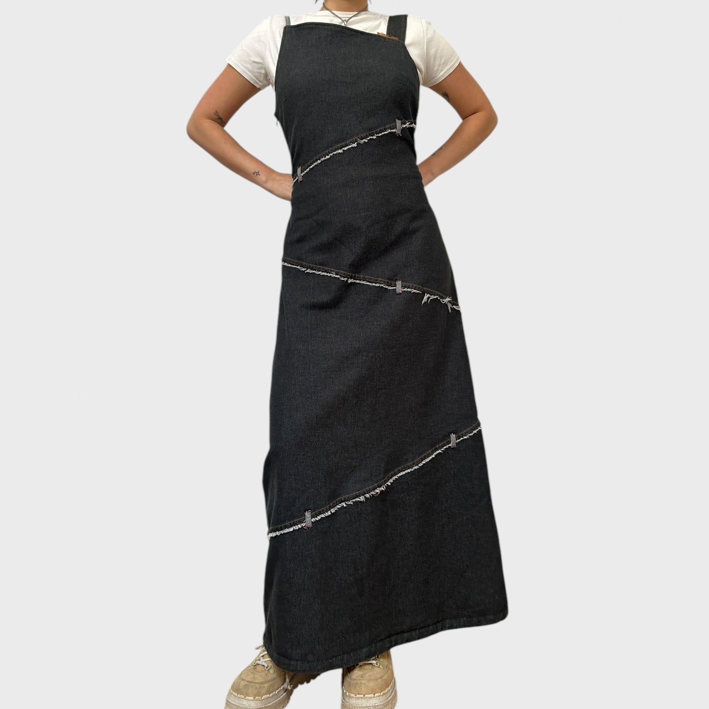 Cop Copine Denim Maxi Dress
