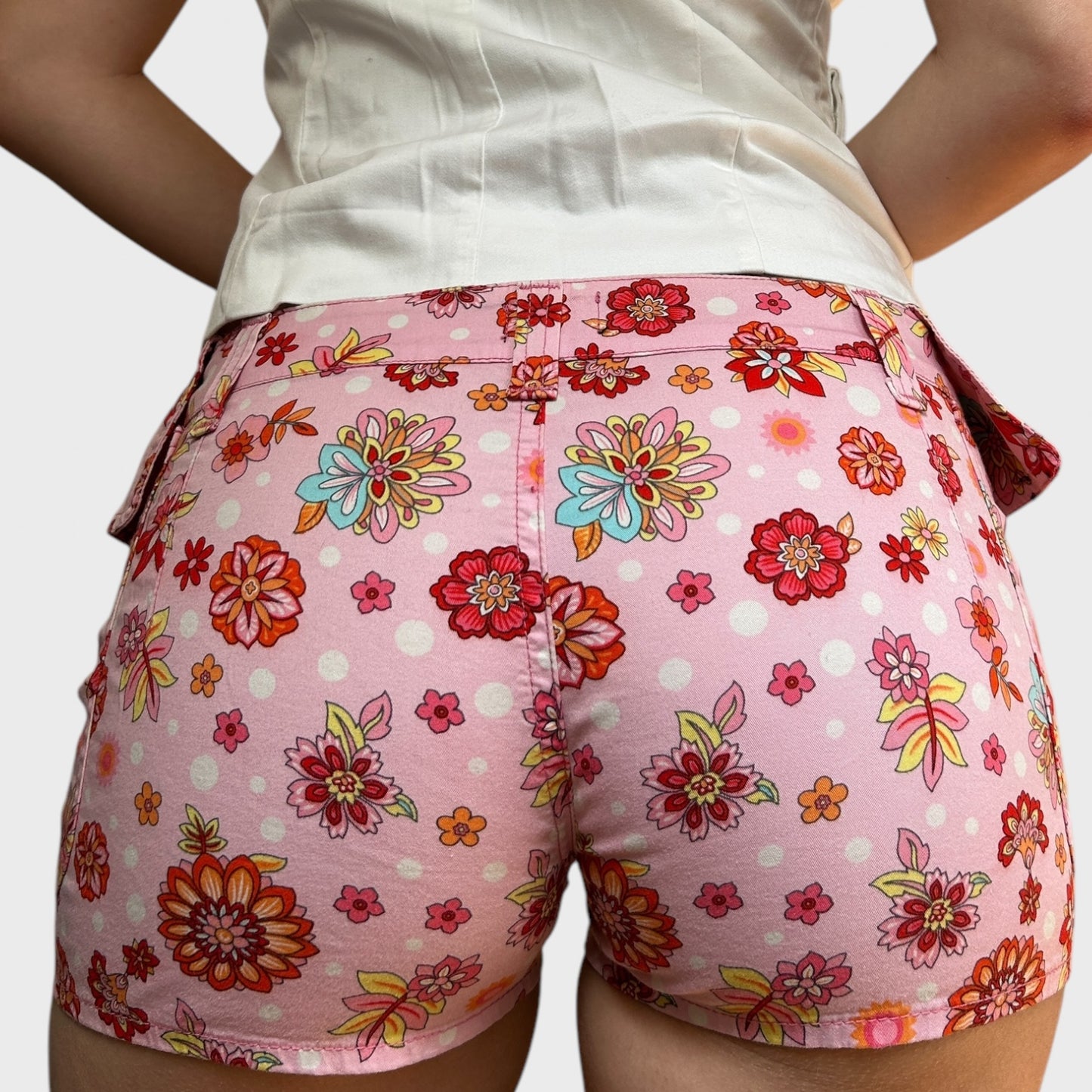 Dolce & Gabbana Floral Mini Shorts / Hot Pants