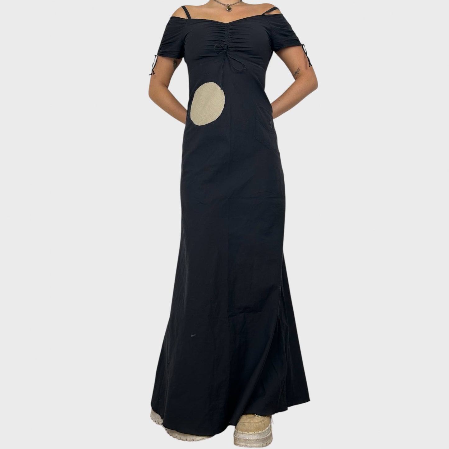 Cop Copine Off The Shoulder Maxi Dress - S