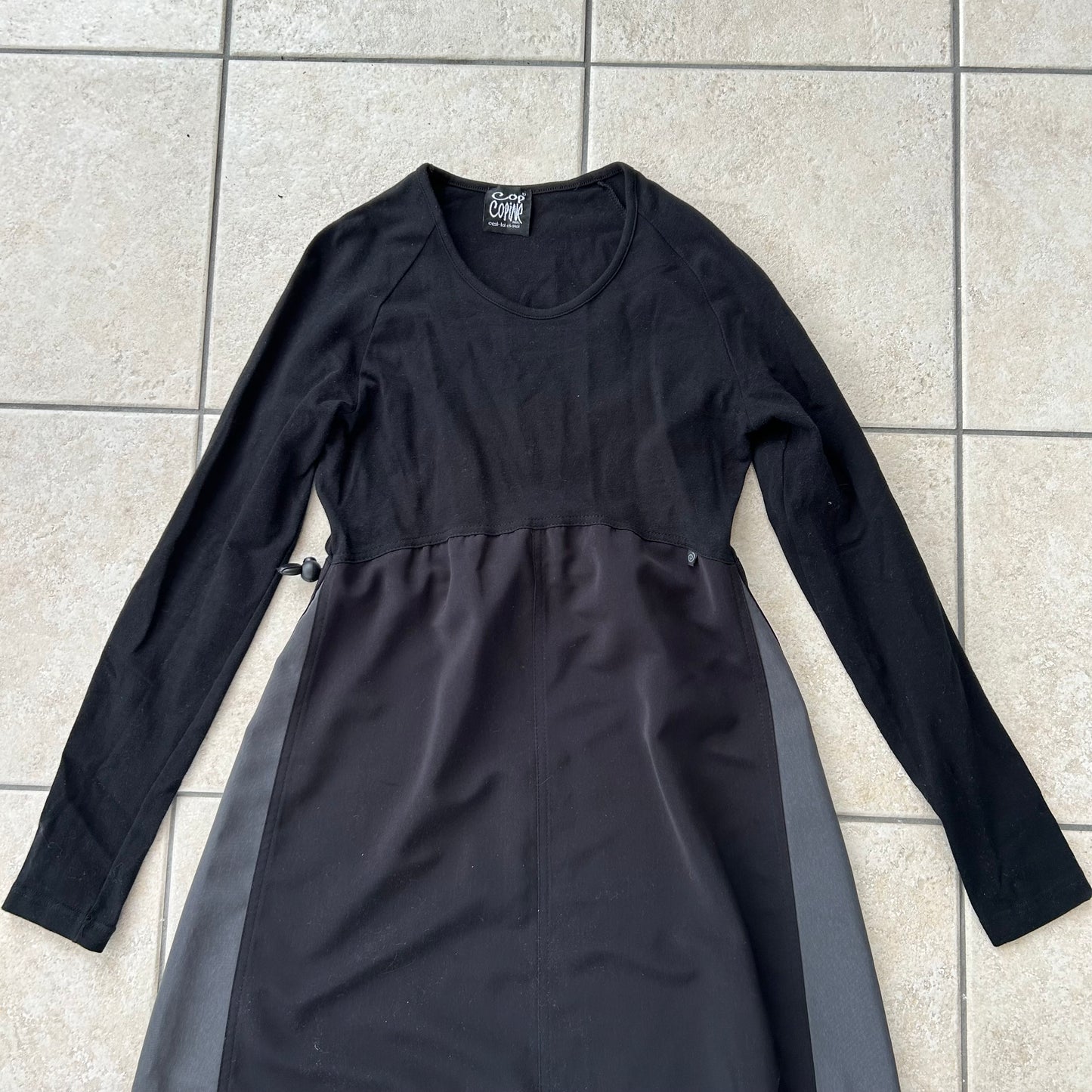 Vintage Cop Copine Archival Ruched Maxi Dress