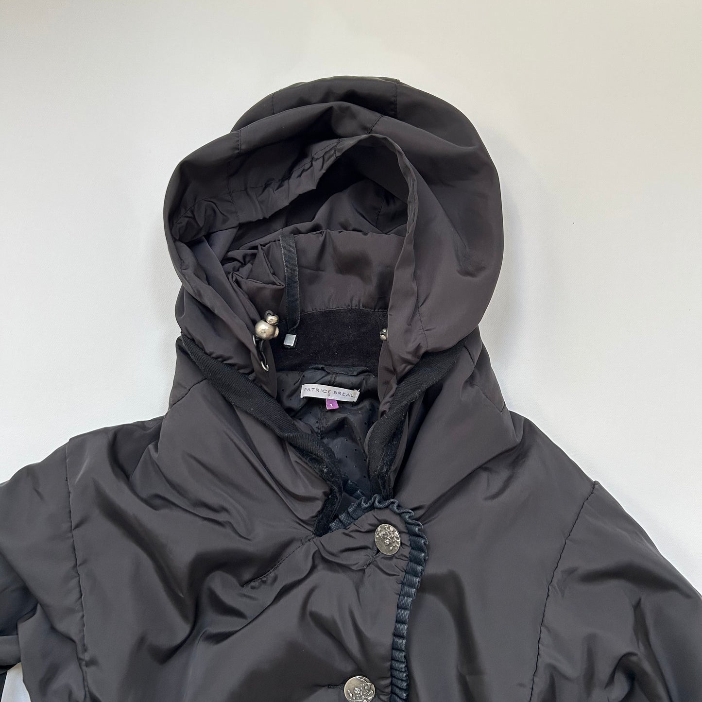 Archival Structured Button-Up Puffer Jacket