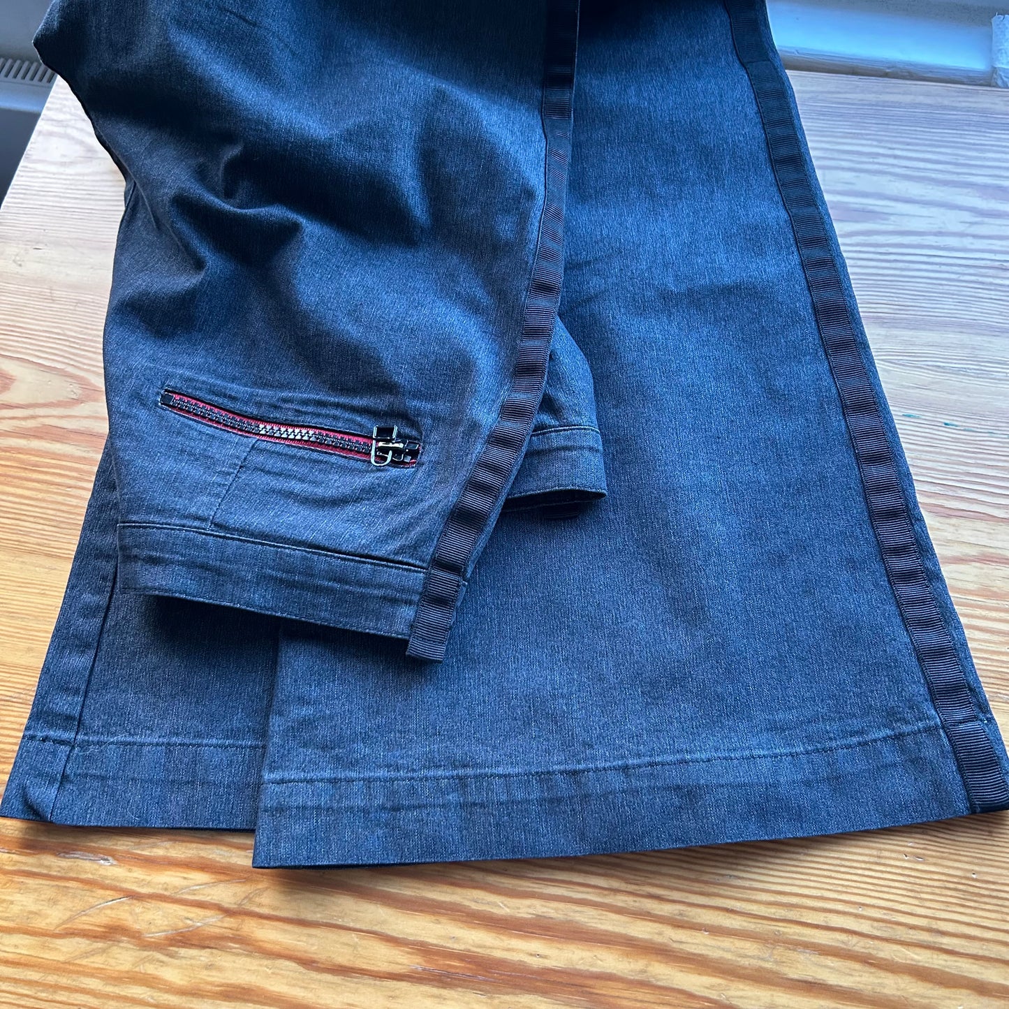 Cop Copine Wide Leg Trousers - M