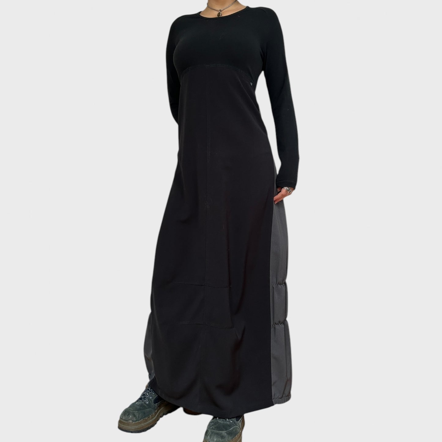 Vintage Cop Copine Archival Ruched Maxi Dress