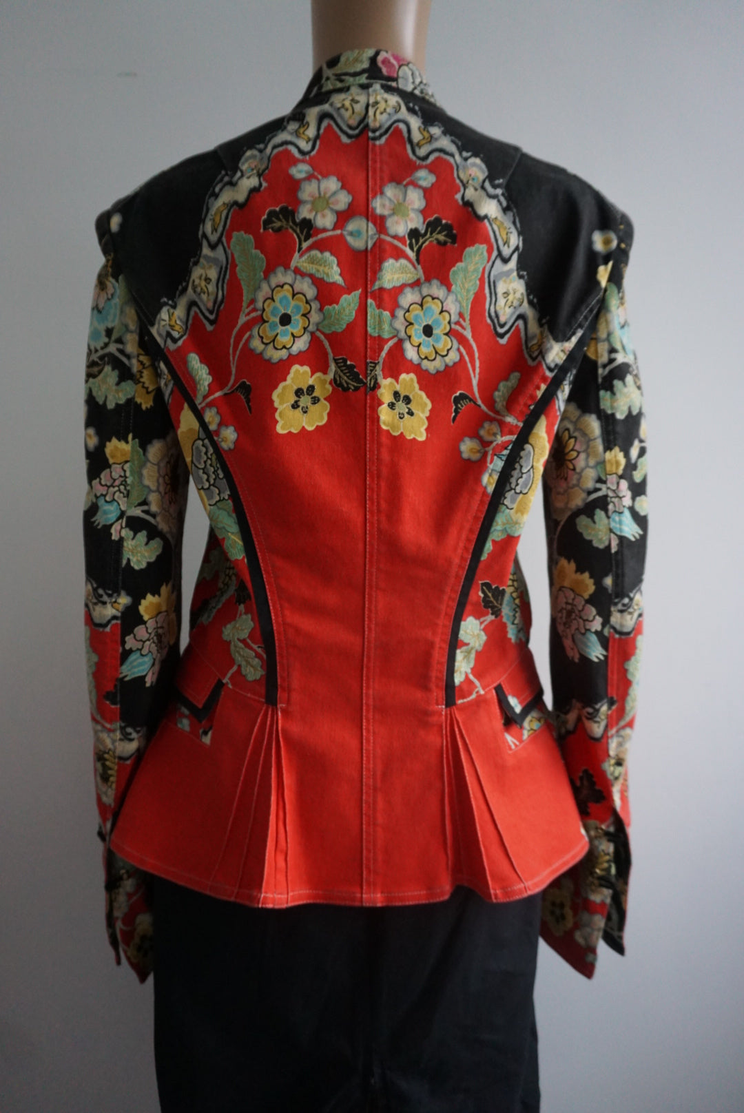Roberto Cavalli SS 2003 Chinoiserie Print Jacket