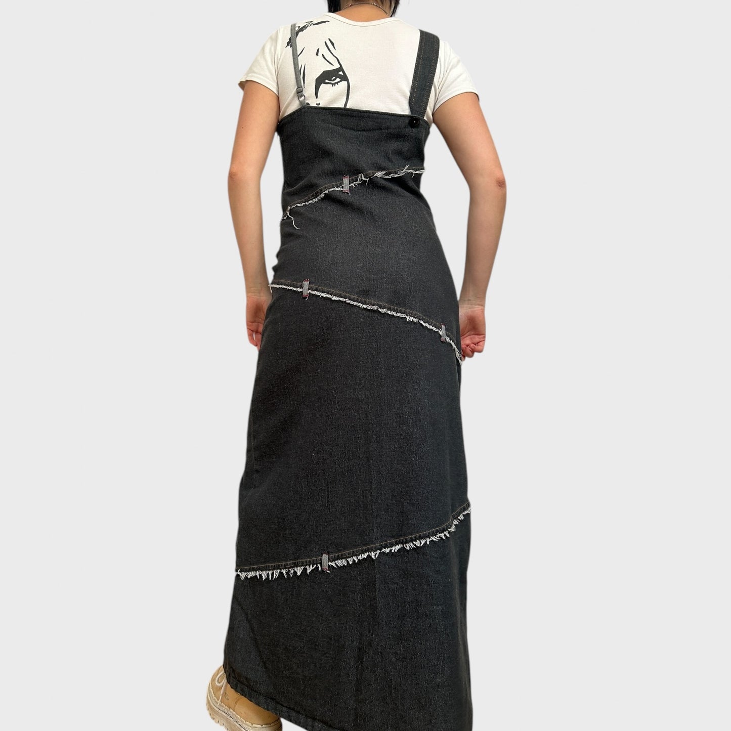 Cop Copine Denim Maxi Dress