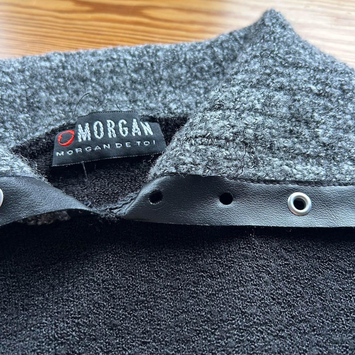 Morgan Wide Neck Knit Jumper - XS/S