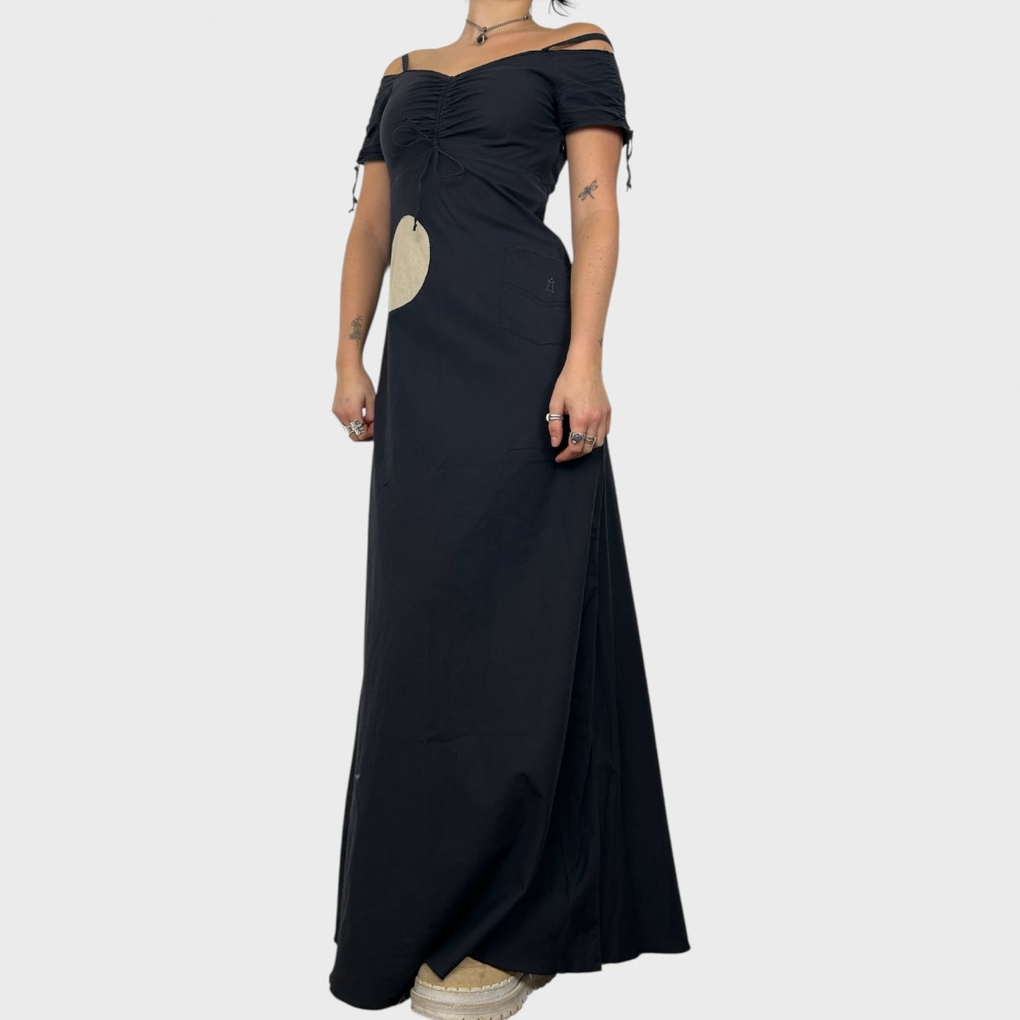 Cop Copine Off The Shoulder Maxi Dress - S