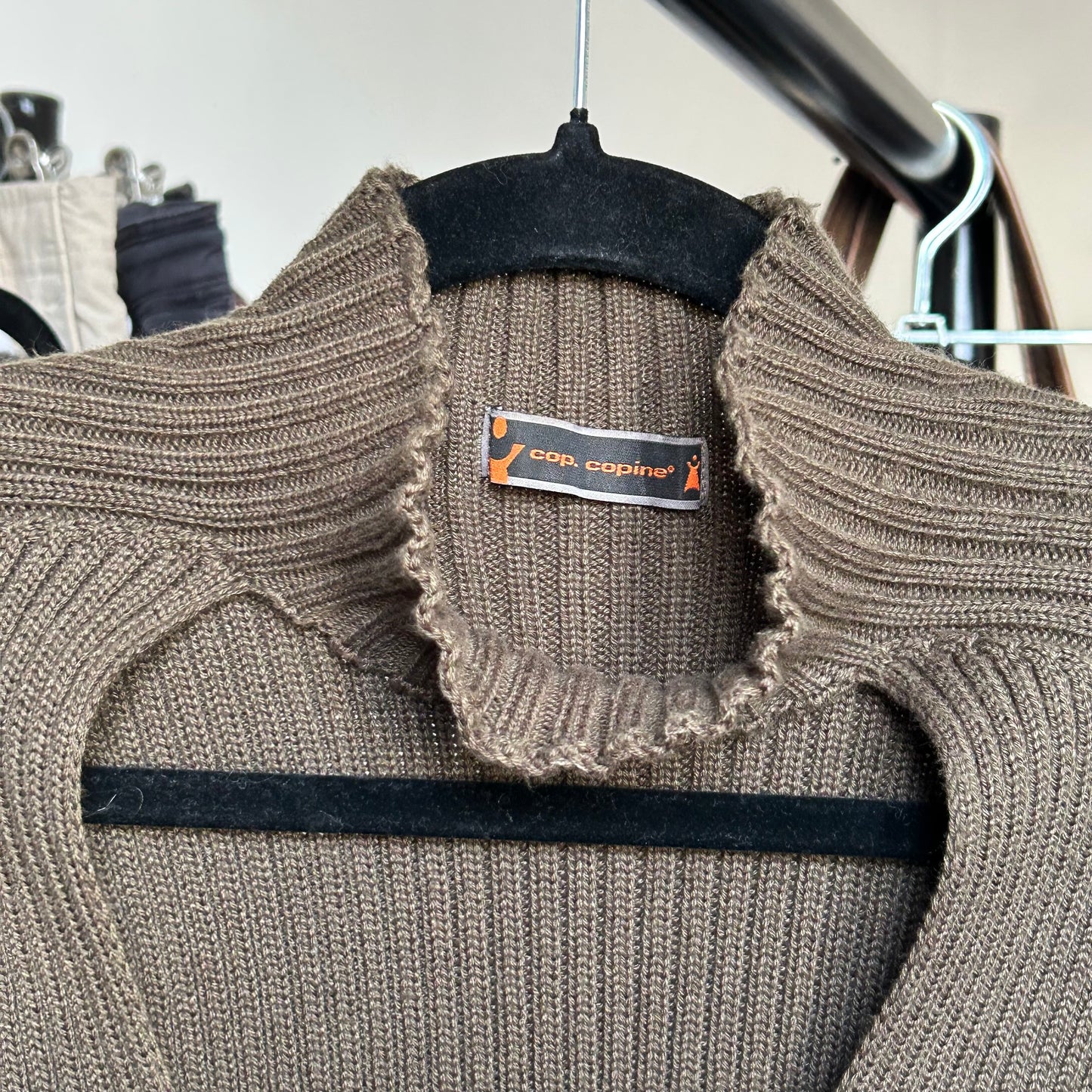 Cop Copine Cut Out Knit Top - M