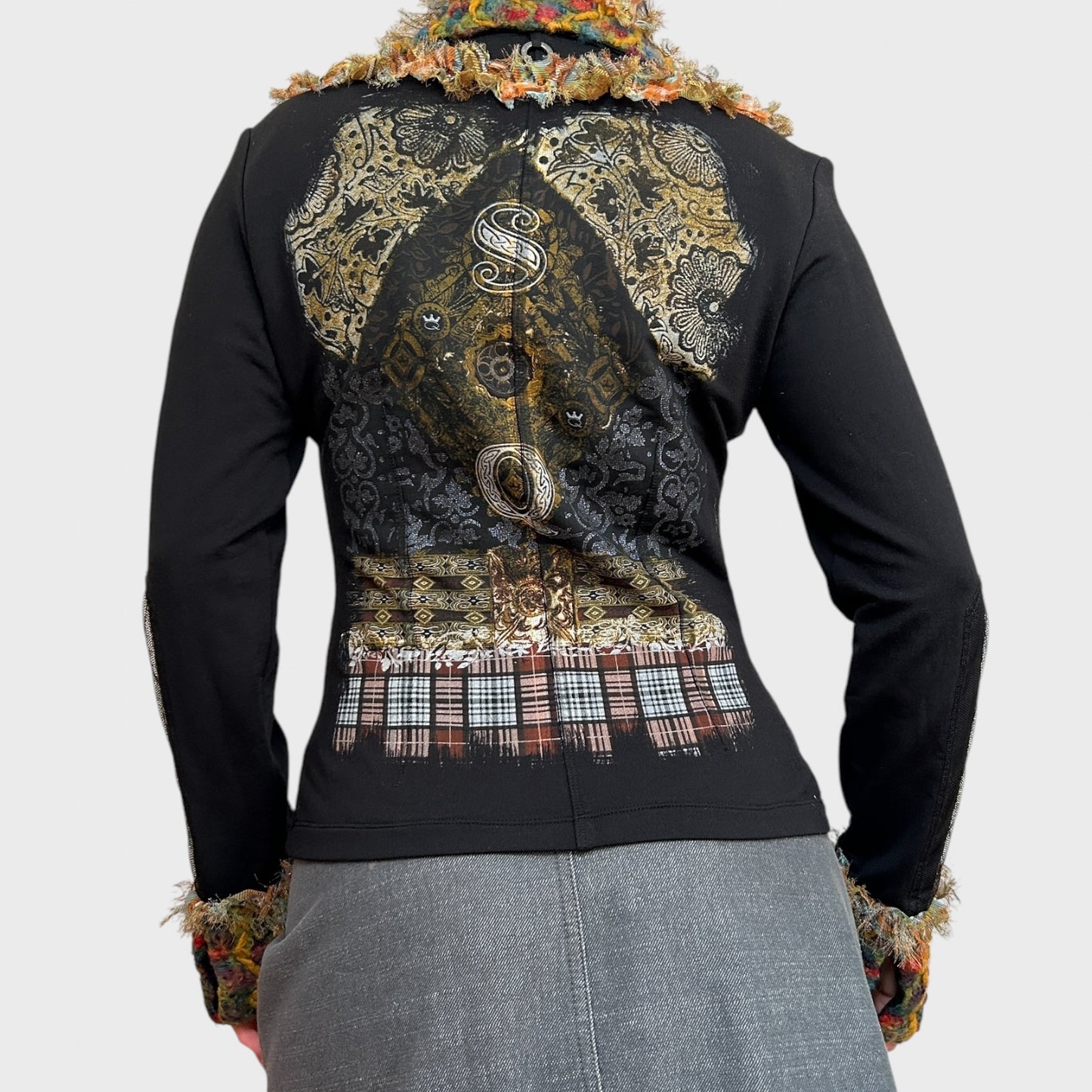 Save the Queen Button Cardigan