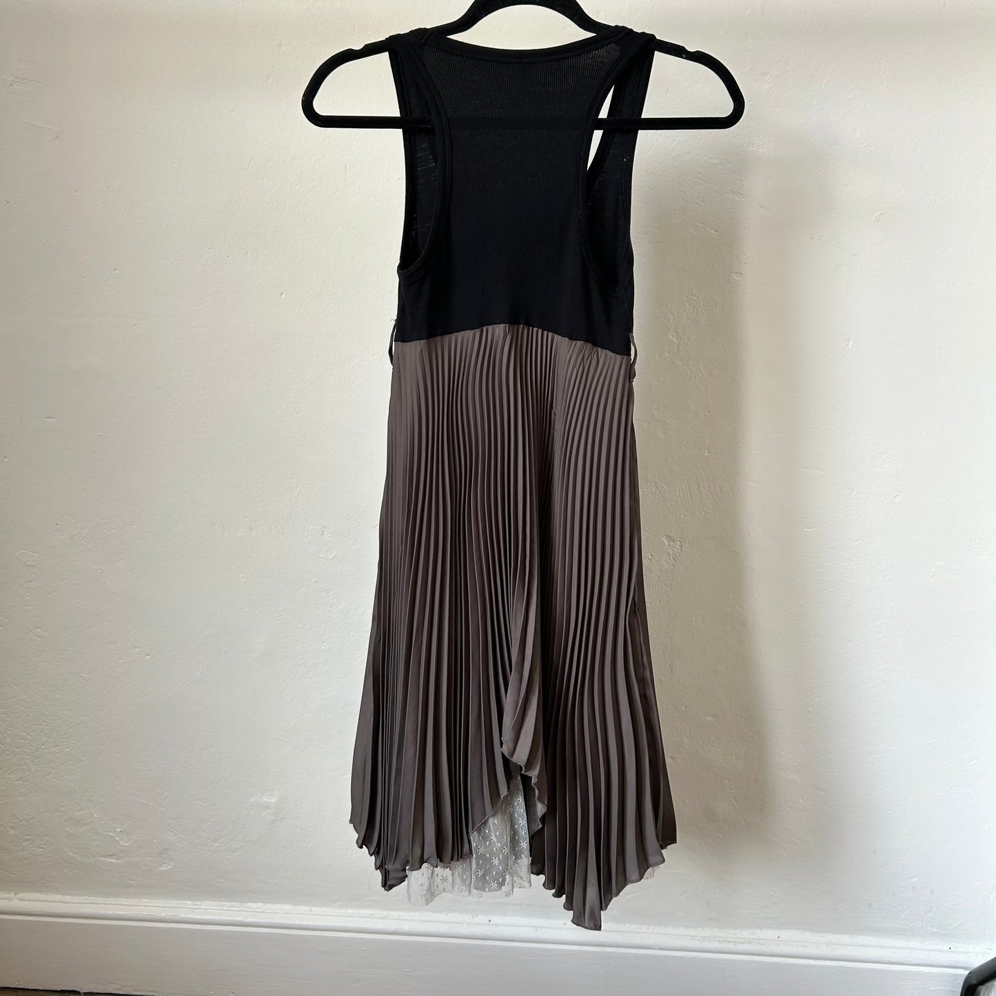 Cop Copine Pleated Babydoll Mini Dress