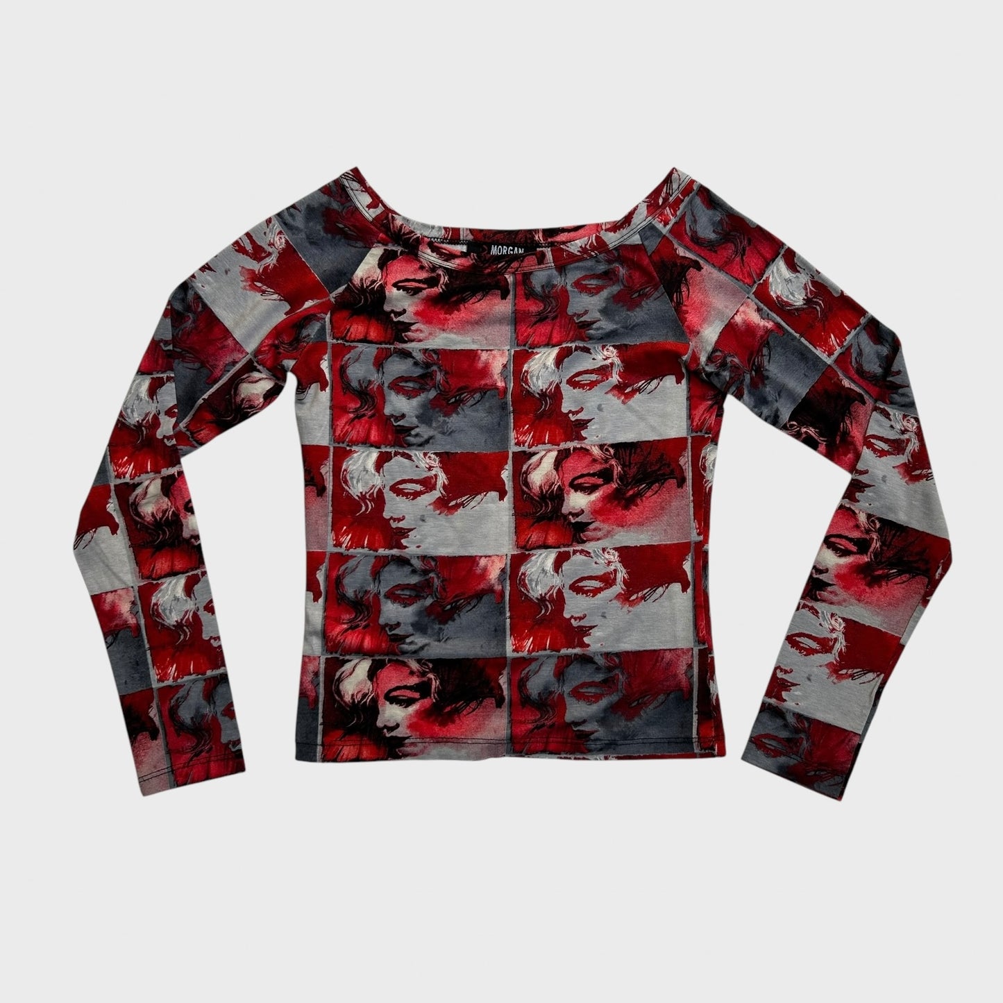 Vintage Morgan Graphic Print Top