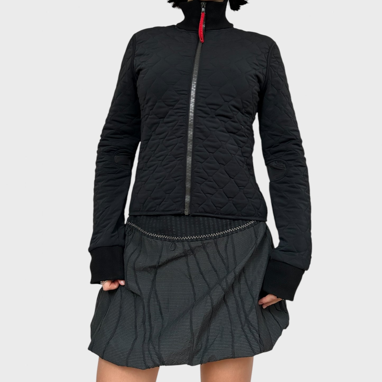 Black Prada Quilted Jacket