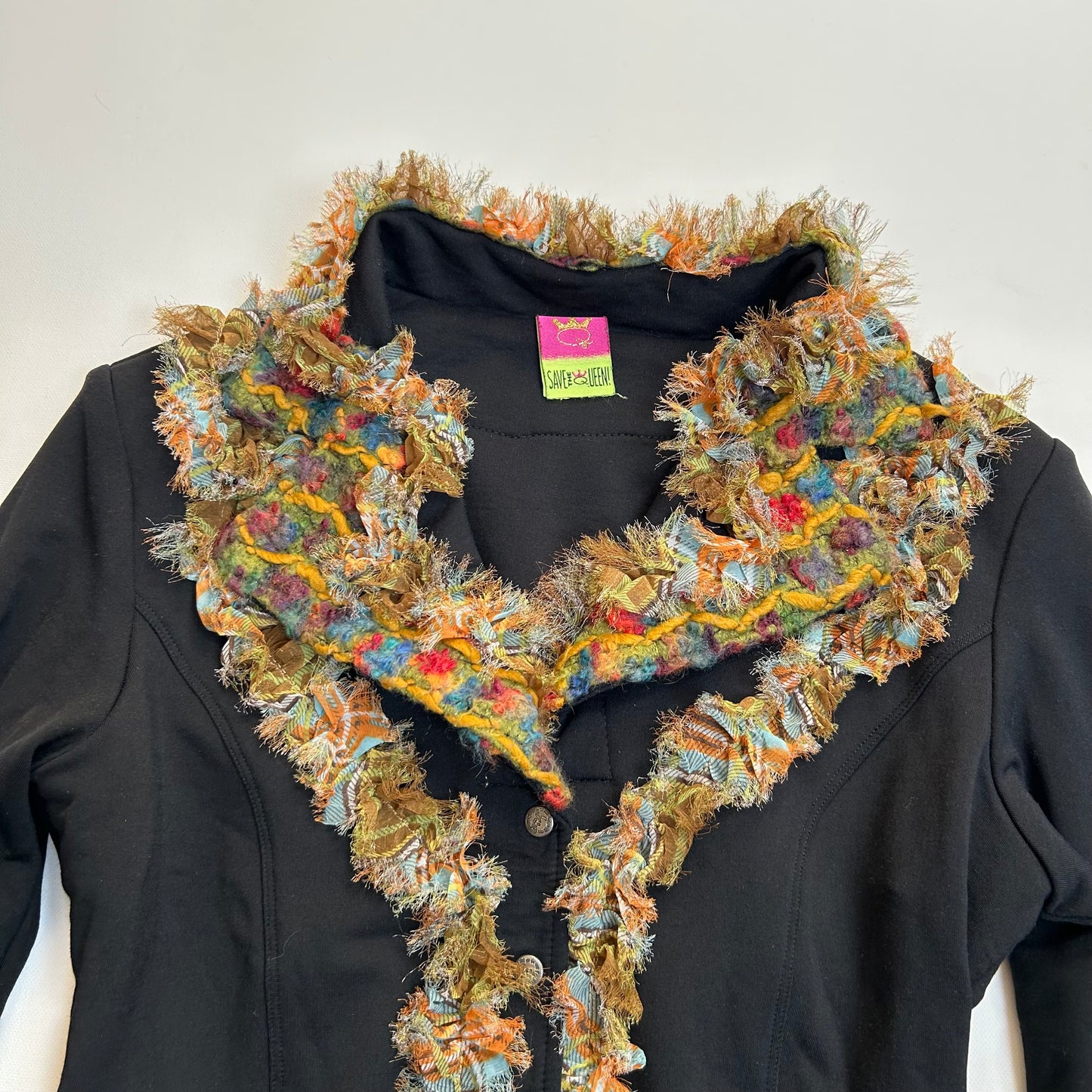 Save the Queen Button Cardigan
