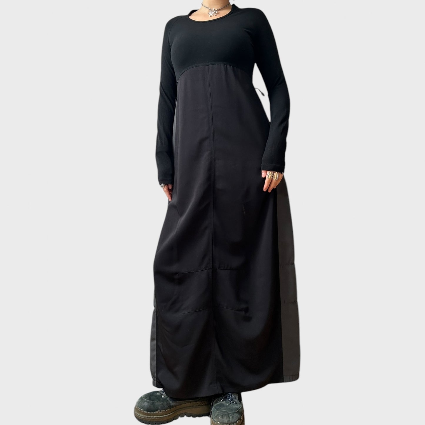 Vintage Cop Copine Archival Ruched Maxi Dress