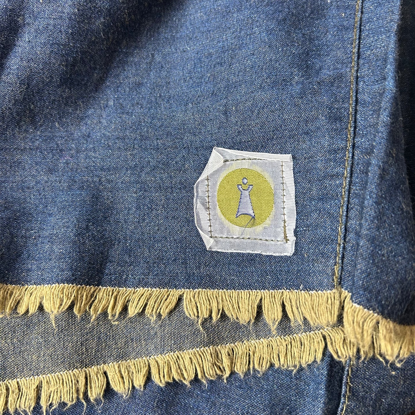 Cop Copine Denim Maxi Skirt - S/M