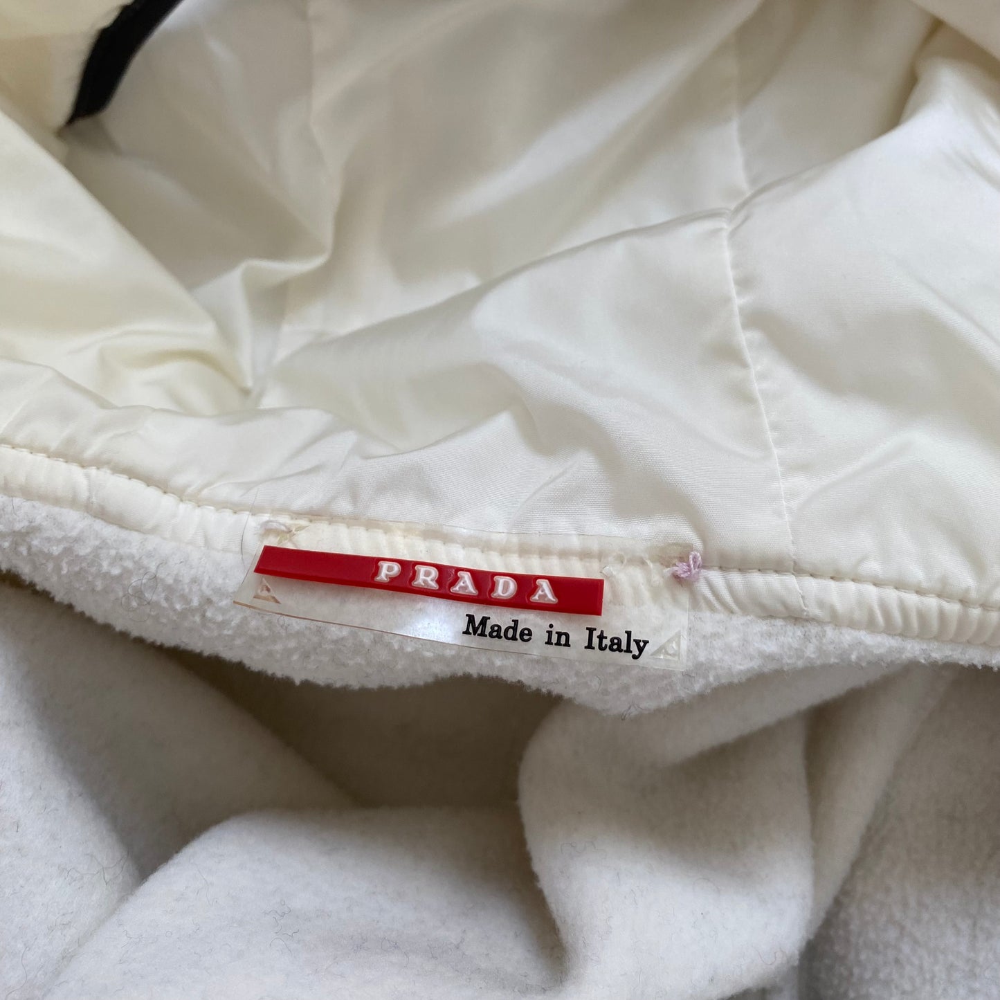 Prada A/W 1999 Balaclava hoodie/fleece