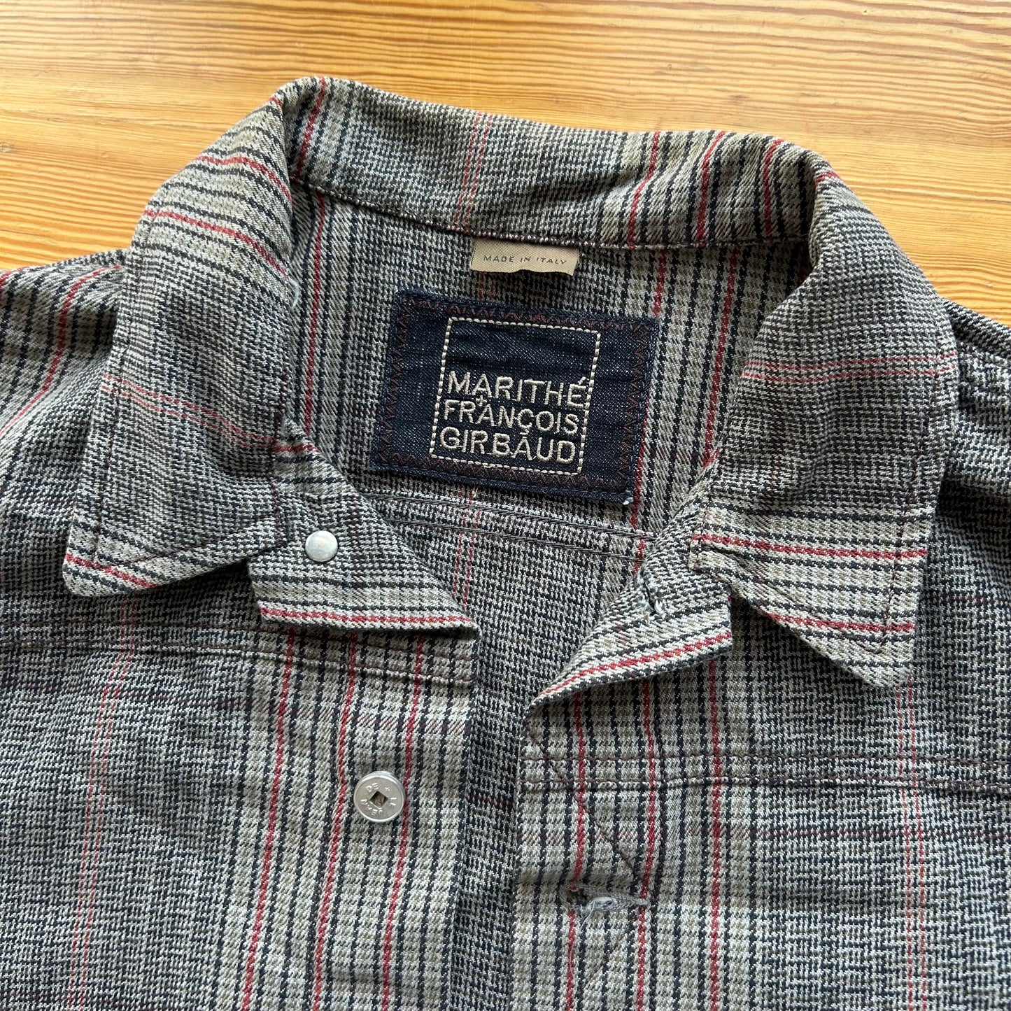 Marithé + François Girbaud Checked Jacket - S/M