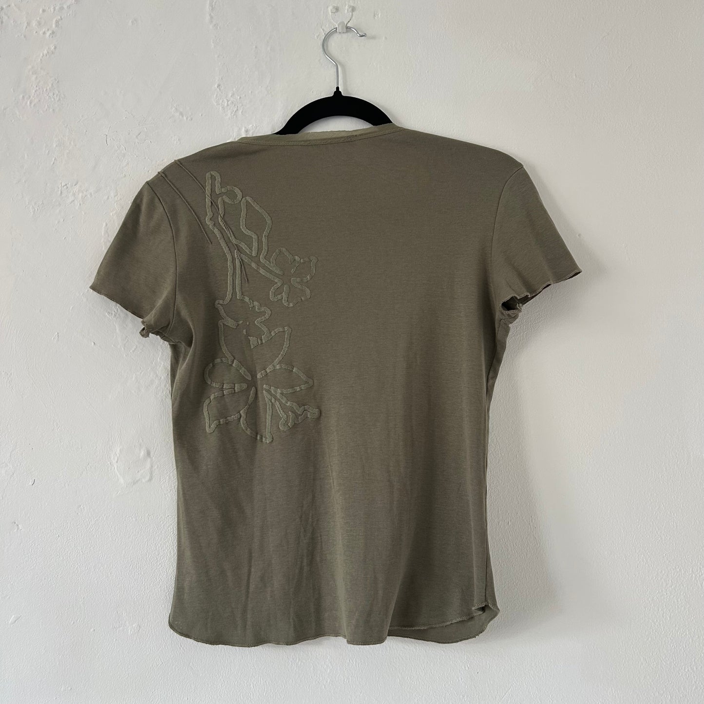 Cop Copine Khaki T-Shirt - Size M