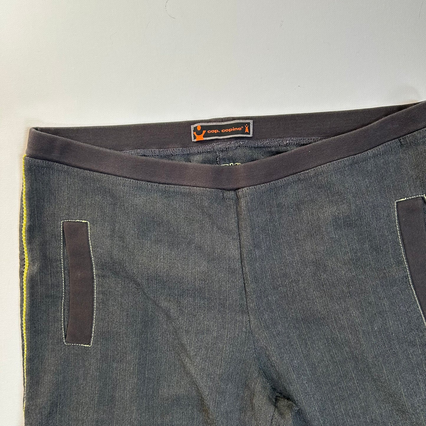 Cop Copine Grey Wide Leg Trousers